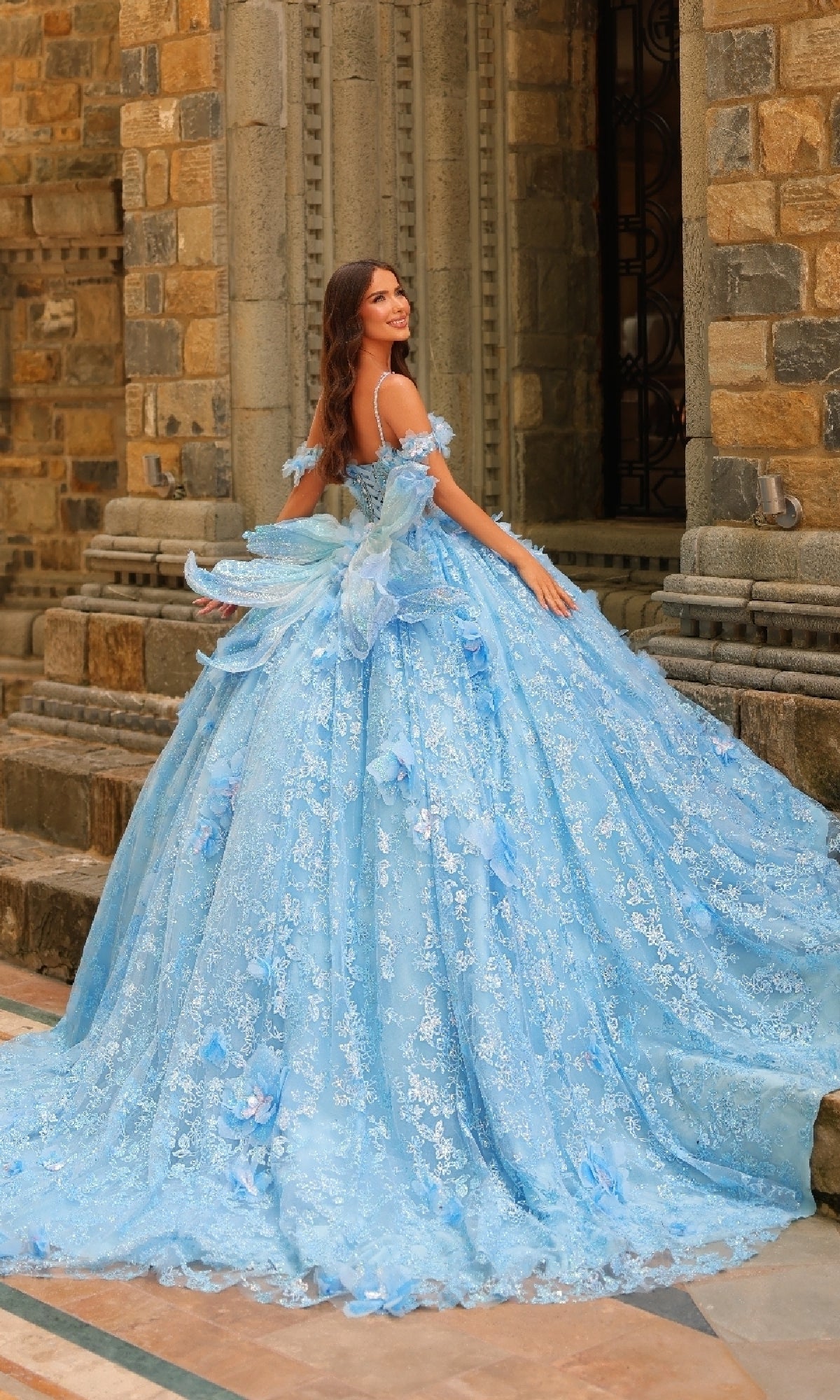 Amarra 54233 Long Quinceanera Dress– PromGirl