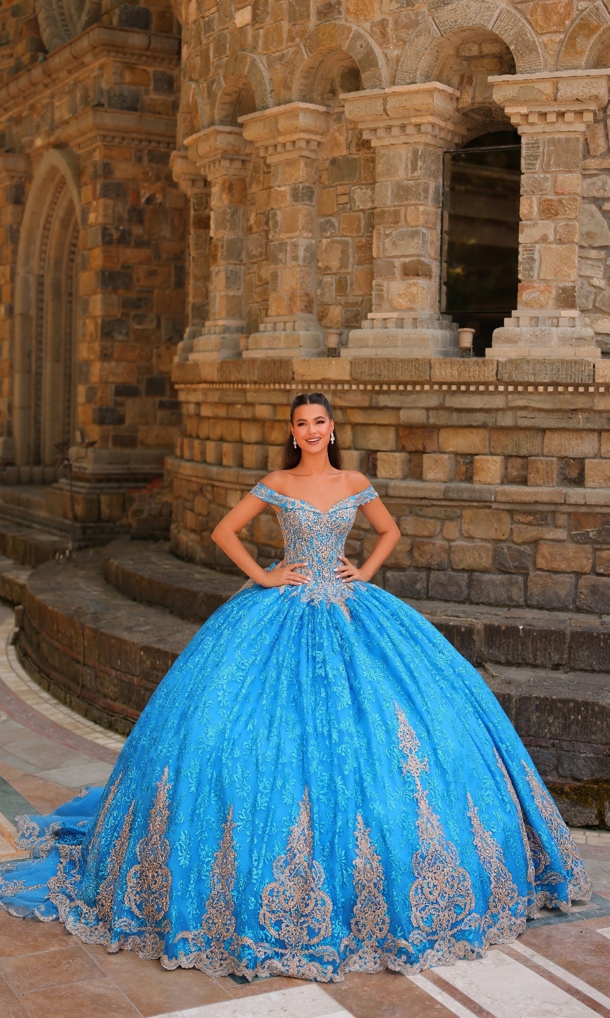 Amarra 54324 Long Quinceanera Dress– PromGirl