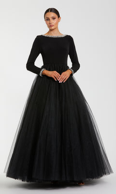 sachin and babi light blue dress Black Formal Dresses main image 1