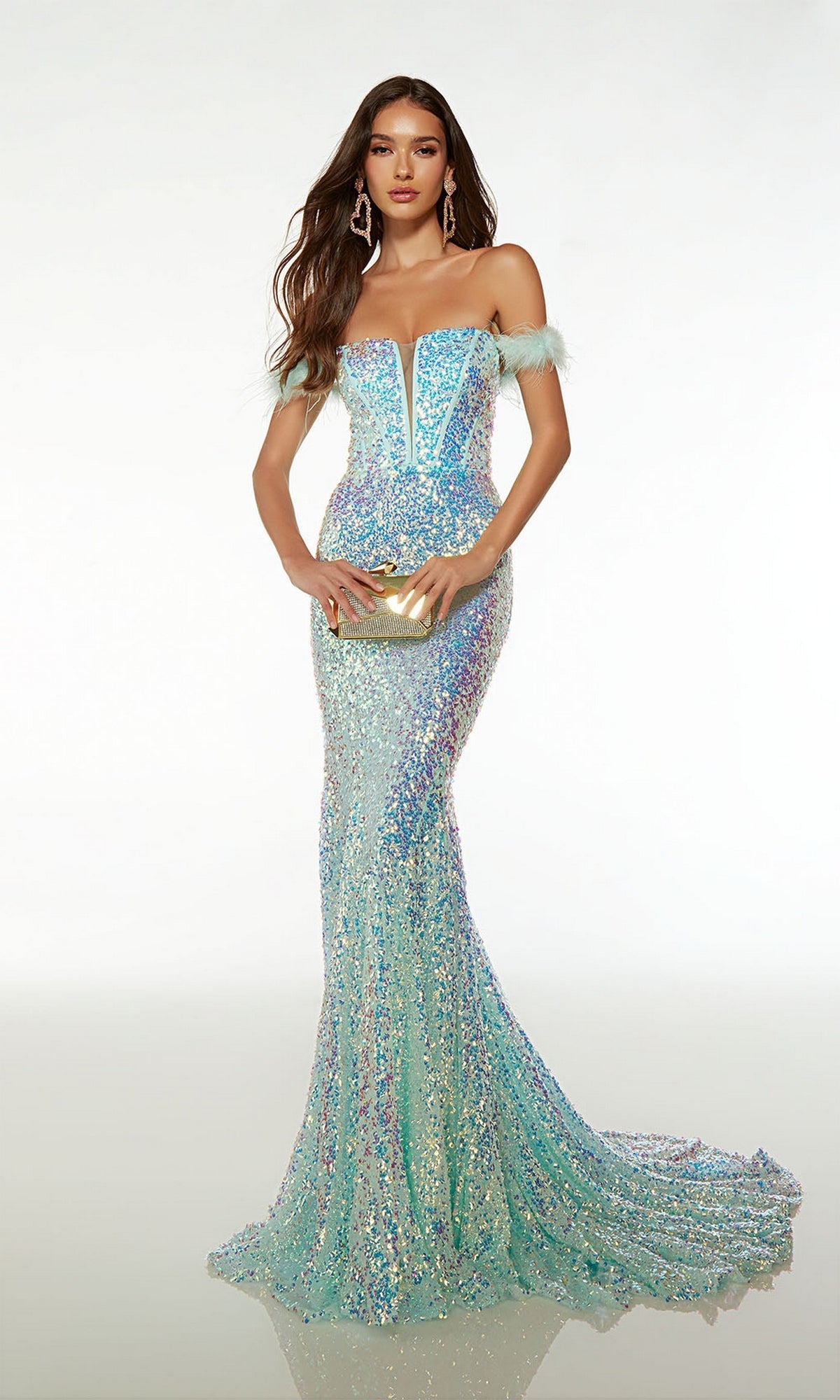 Alyce Long Formal Prom Dress 61502