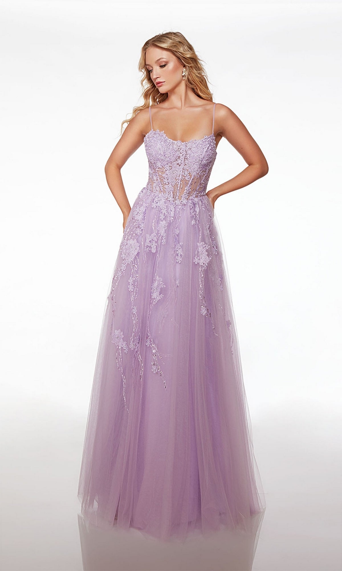 Alyce Long Prom Dress 61541