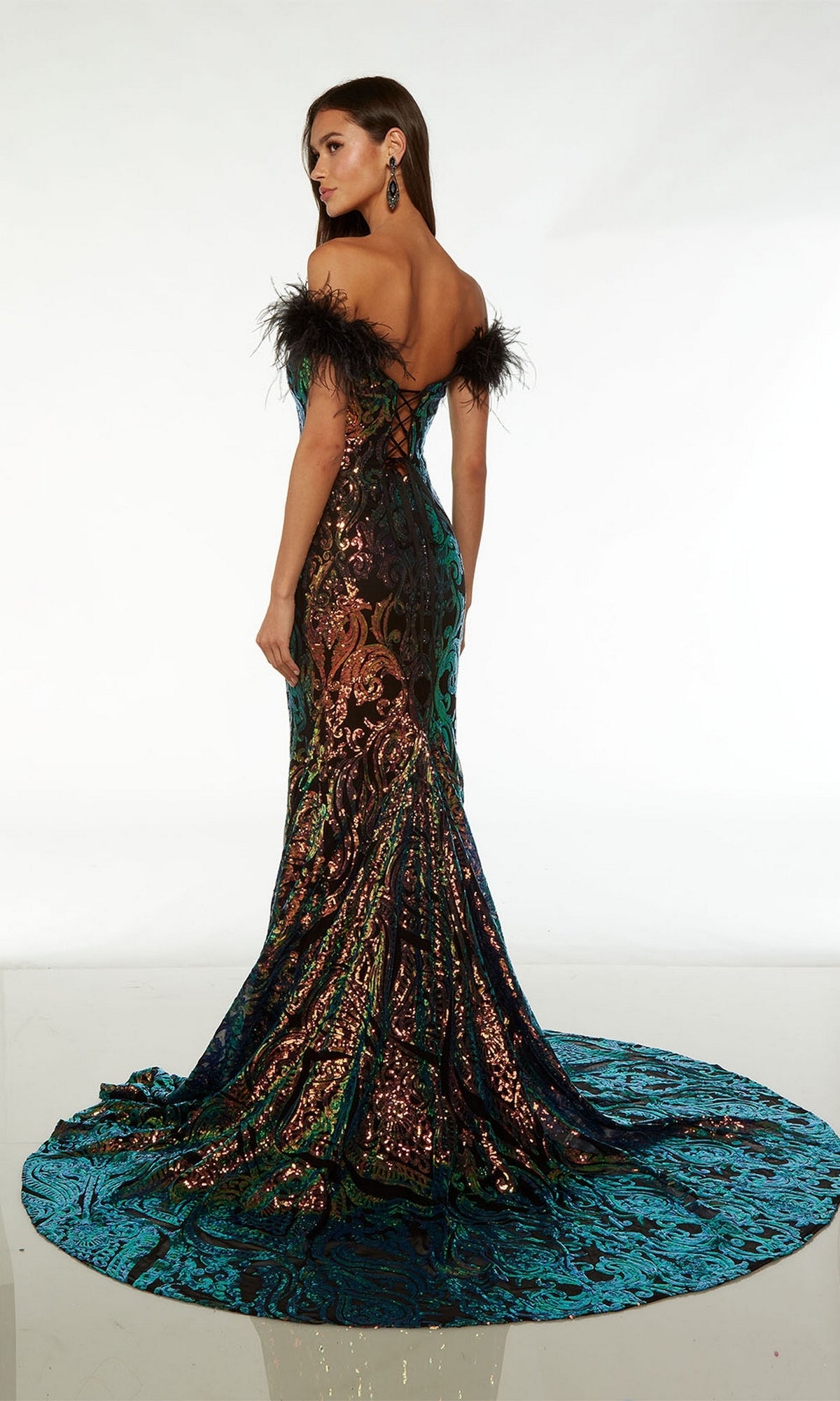 Alyce Long Prom Dress 61595