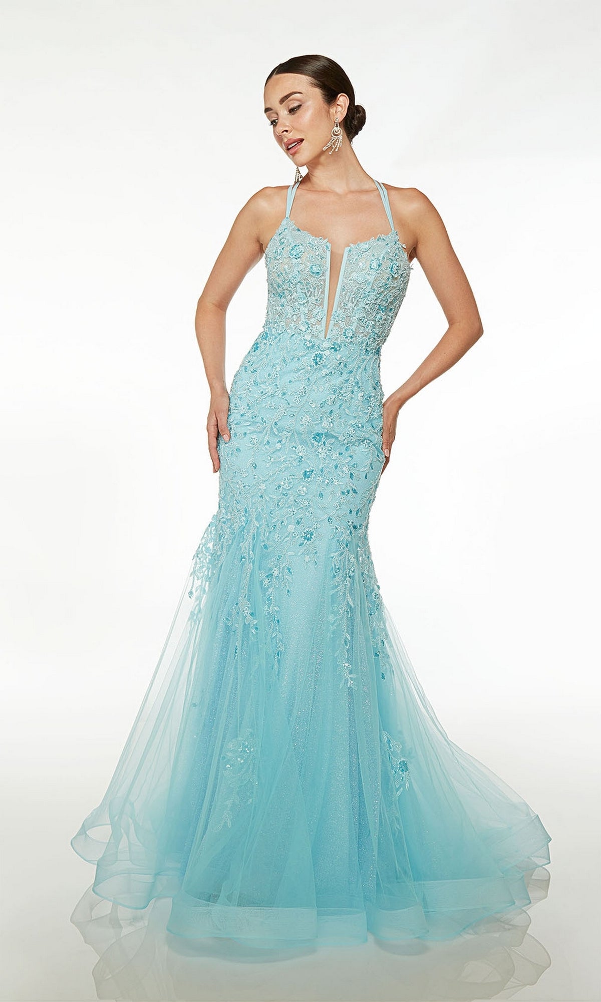Alyce Long Prom Dress 61640