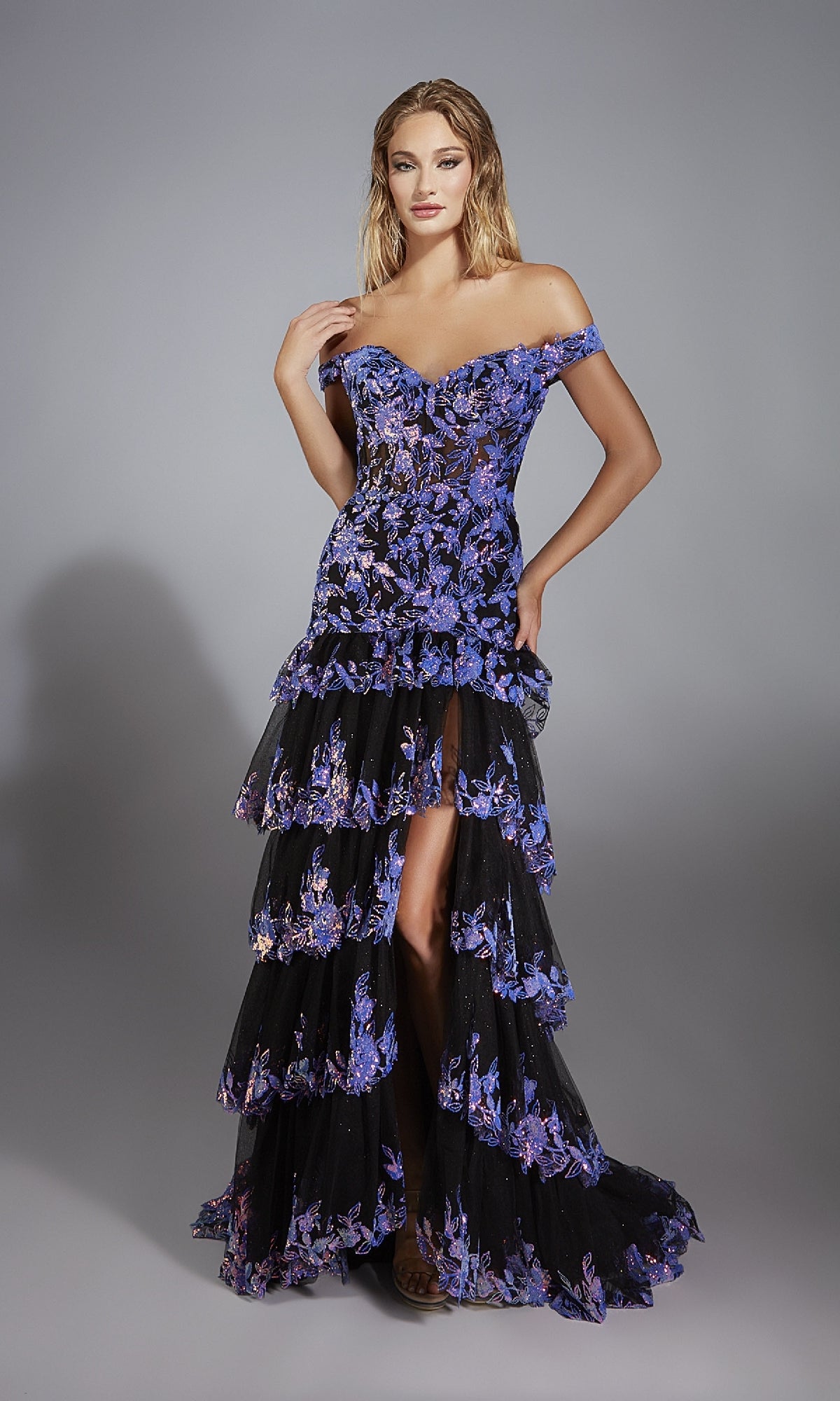 Long Prom Dress: Alyce 61900