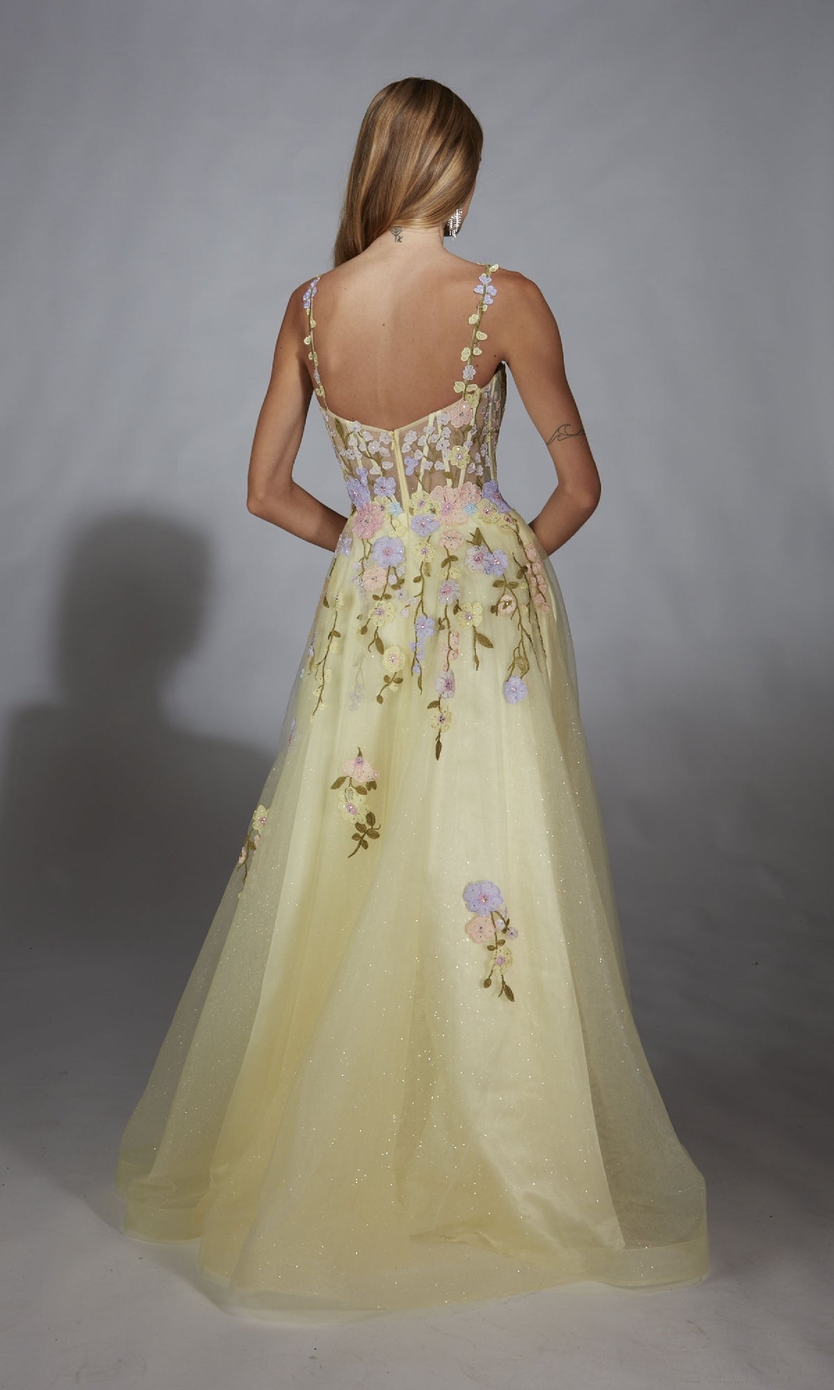 Alyce 61909 Long Prom Dress Lilac/Multi / 000