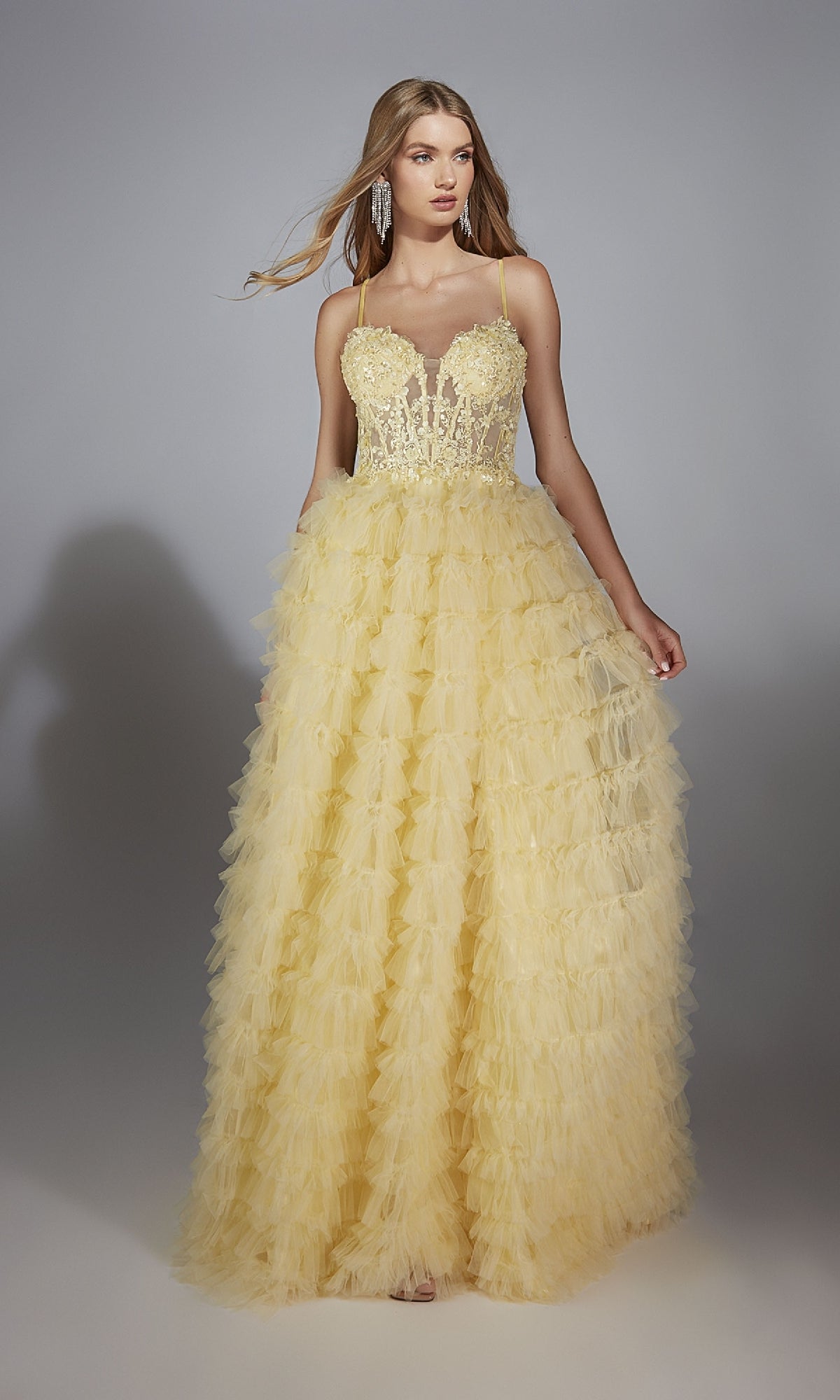 Long Prom Dress: Alyce 61911