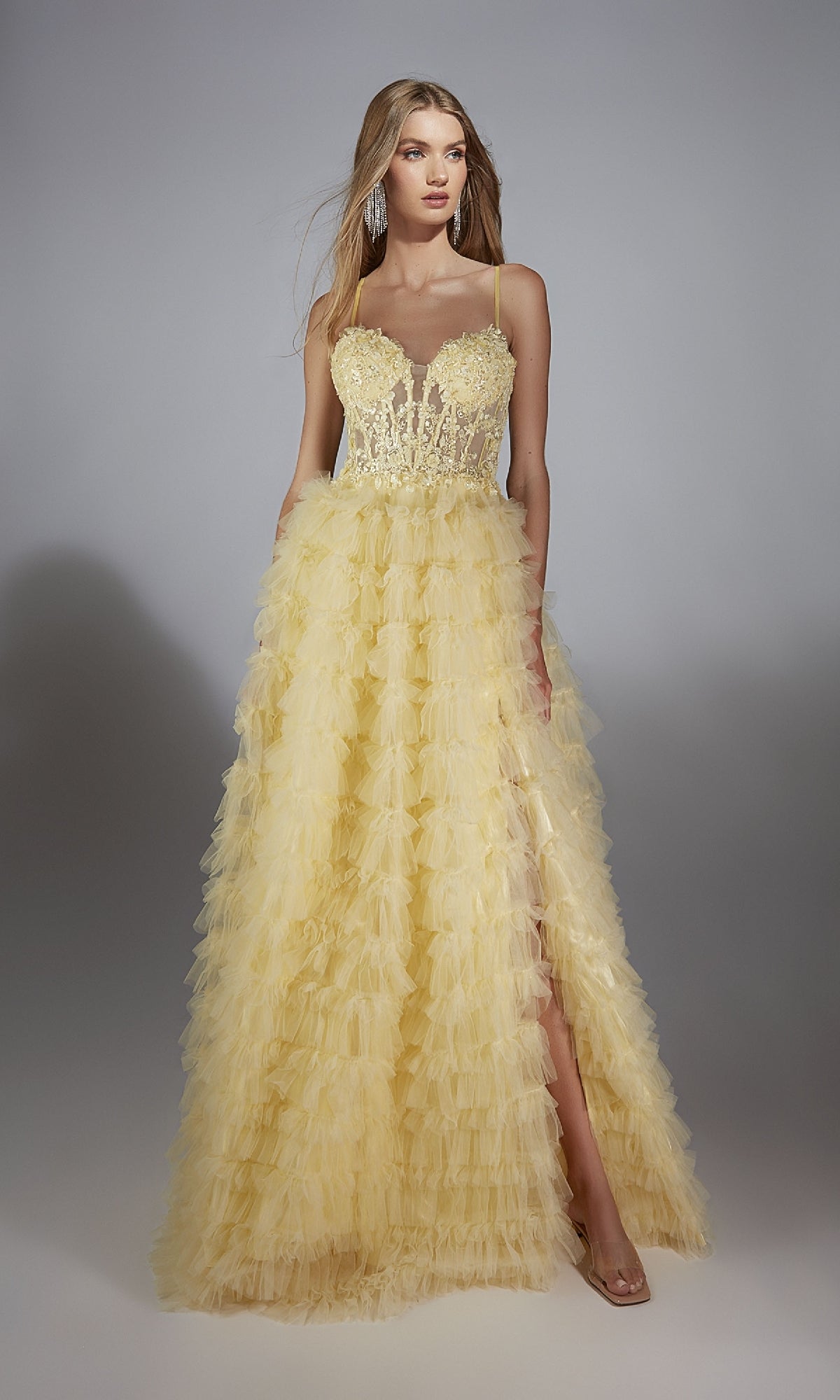 Long Prom Dress: Alyce 61911