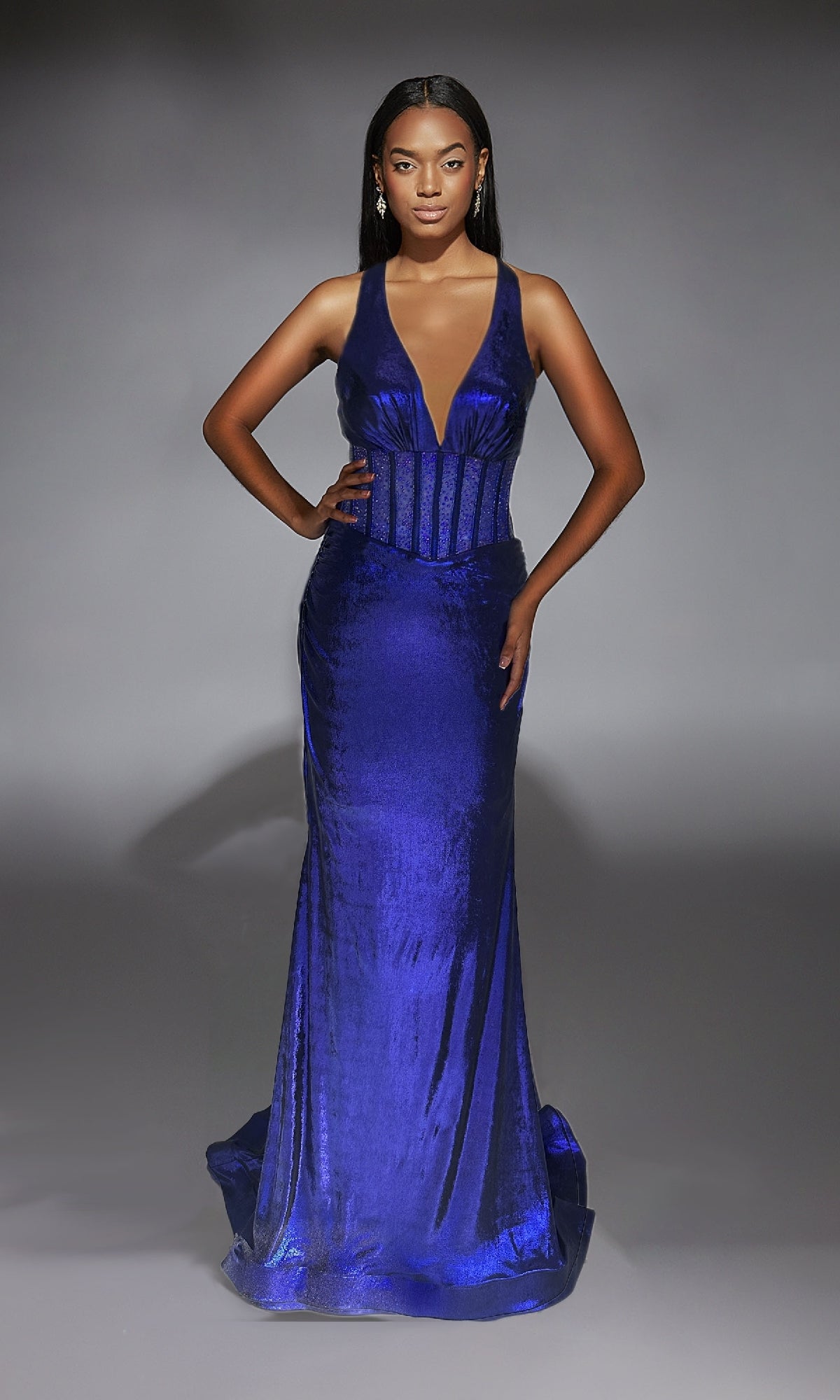 Long Prom Dress: Alyce 61949