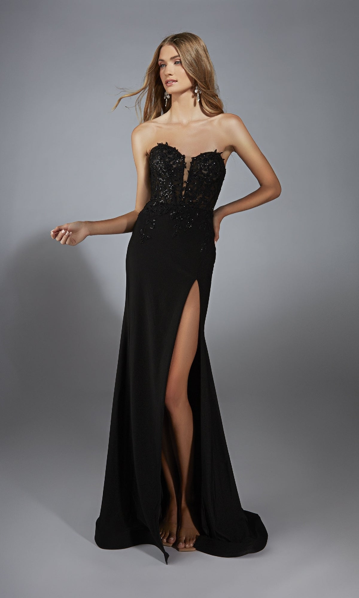 Long Prom Dress: Alyce 61953