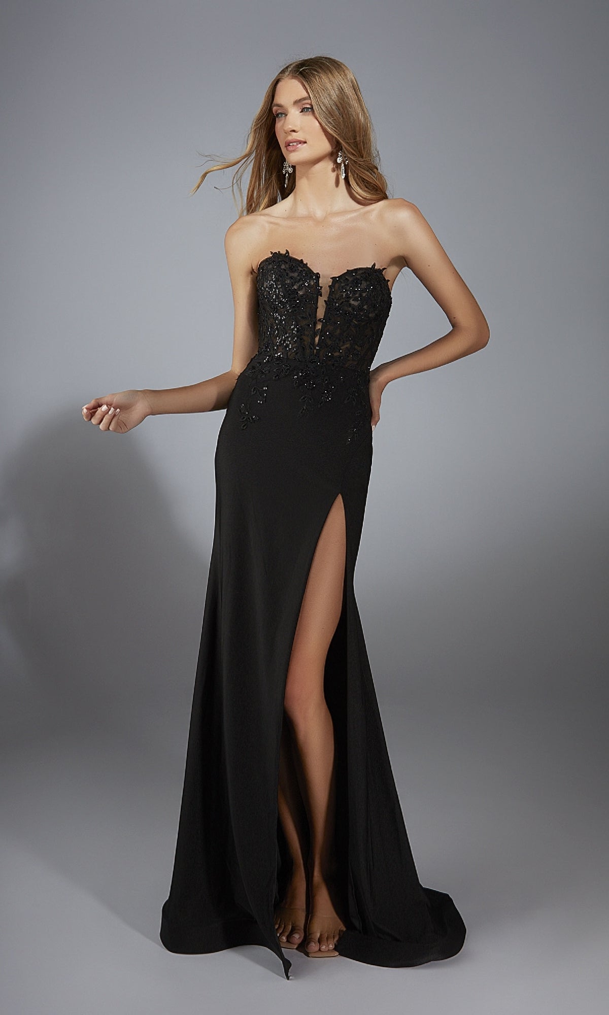 Long Prom Dress: Alyce 61953