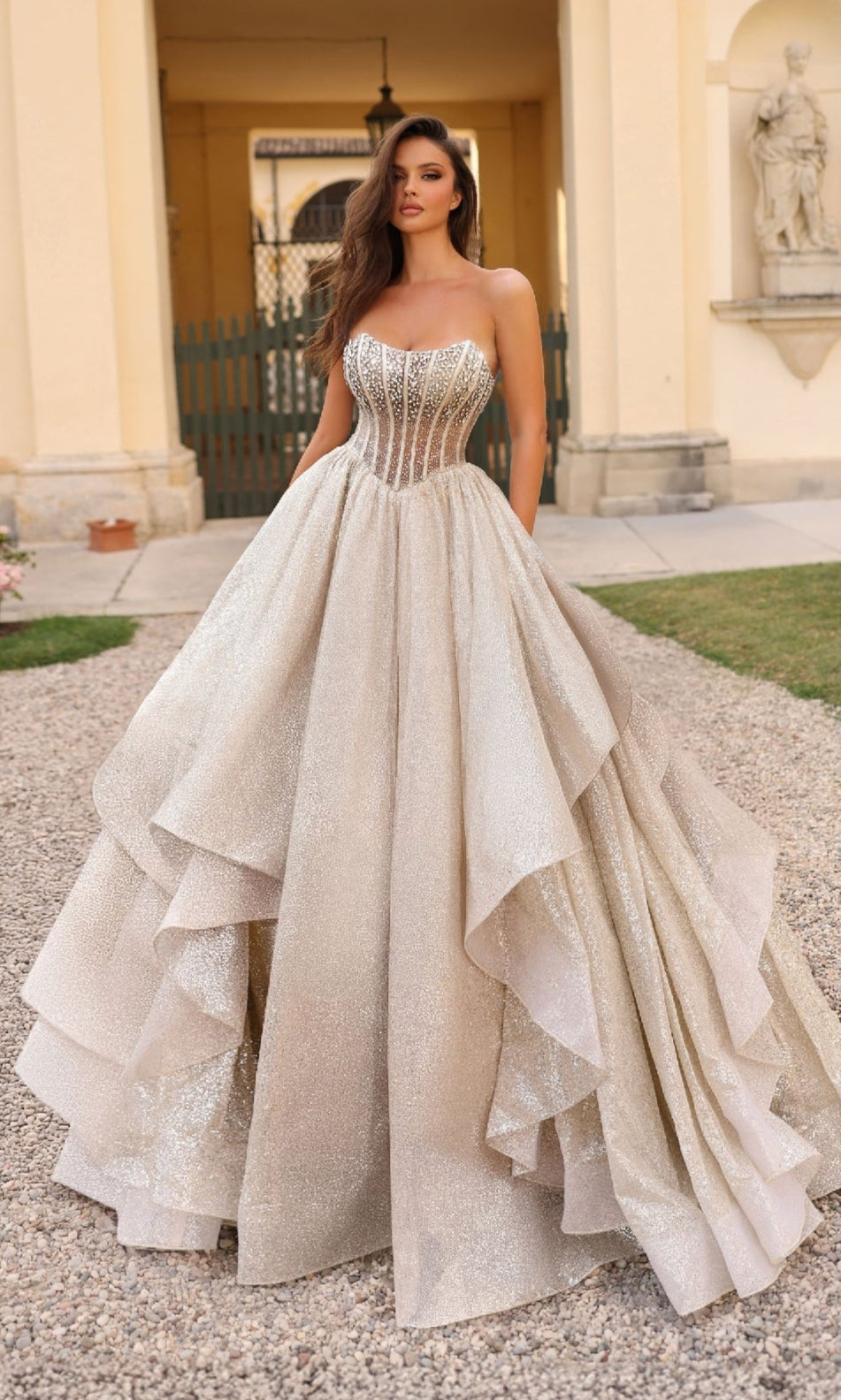 Long Prom Dress: Alyce 61971