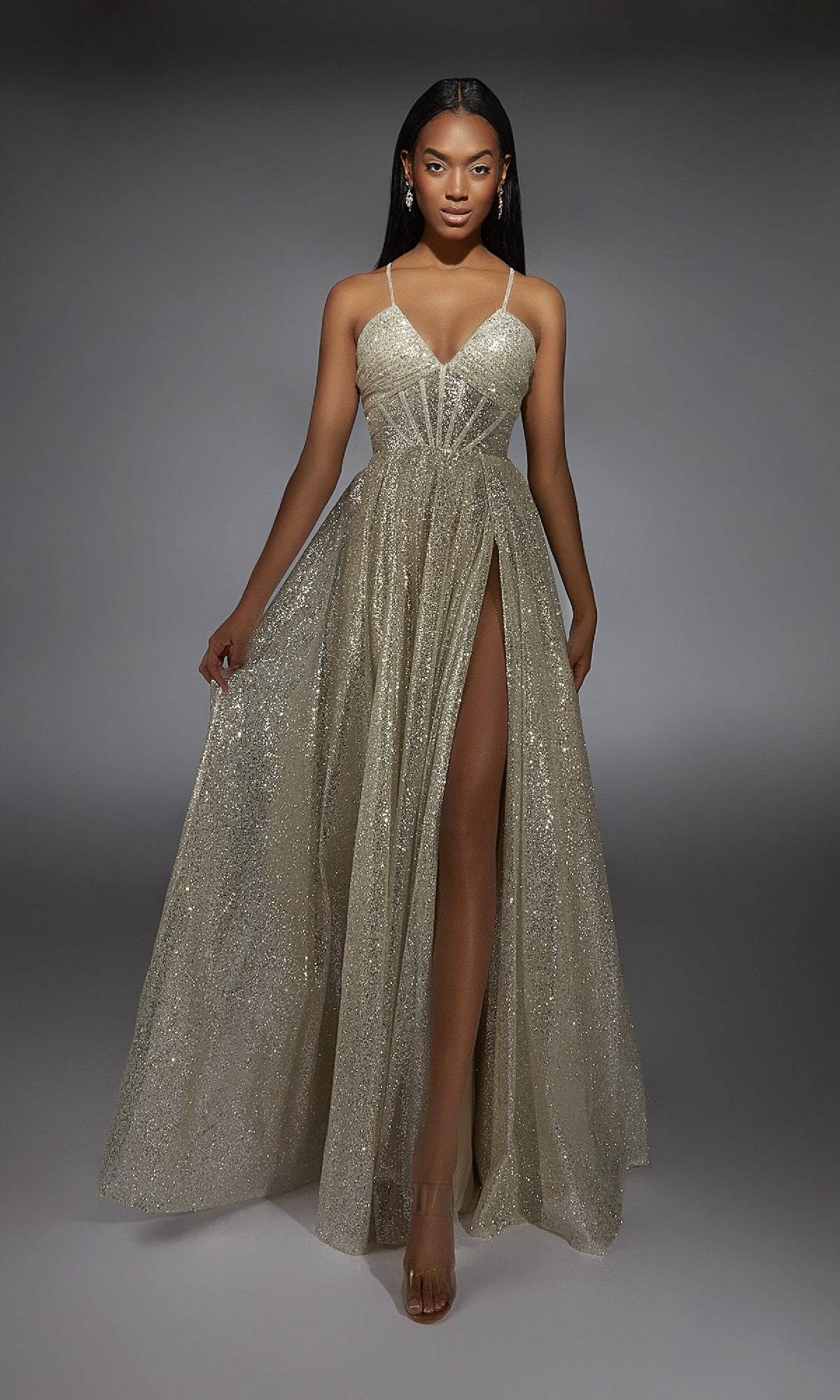 Long Prom Dress: Alyce 61973