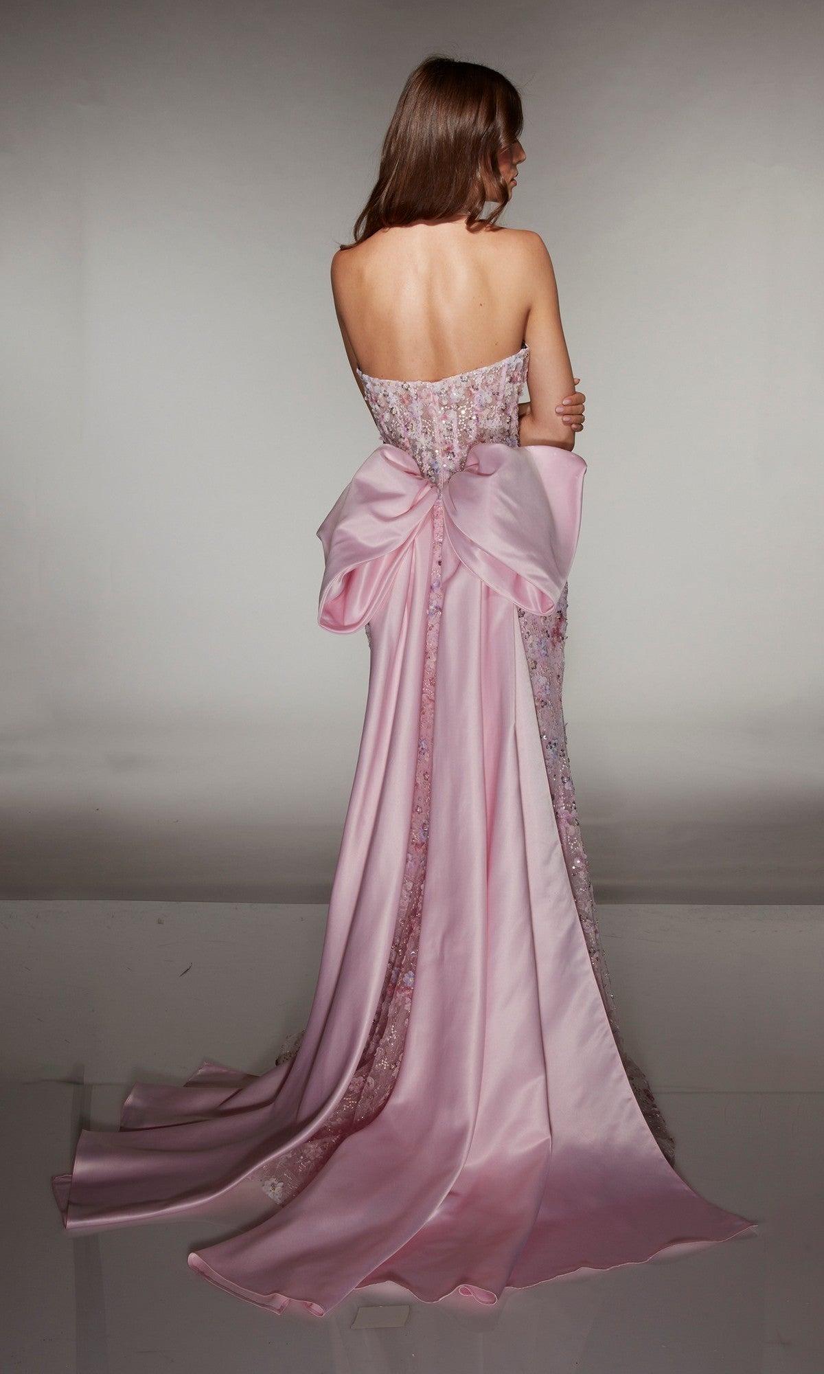 Long Prom Dress: Alyce 62044 Pink / 000