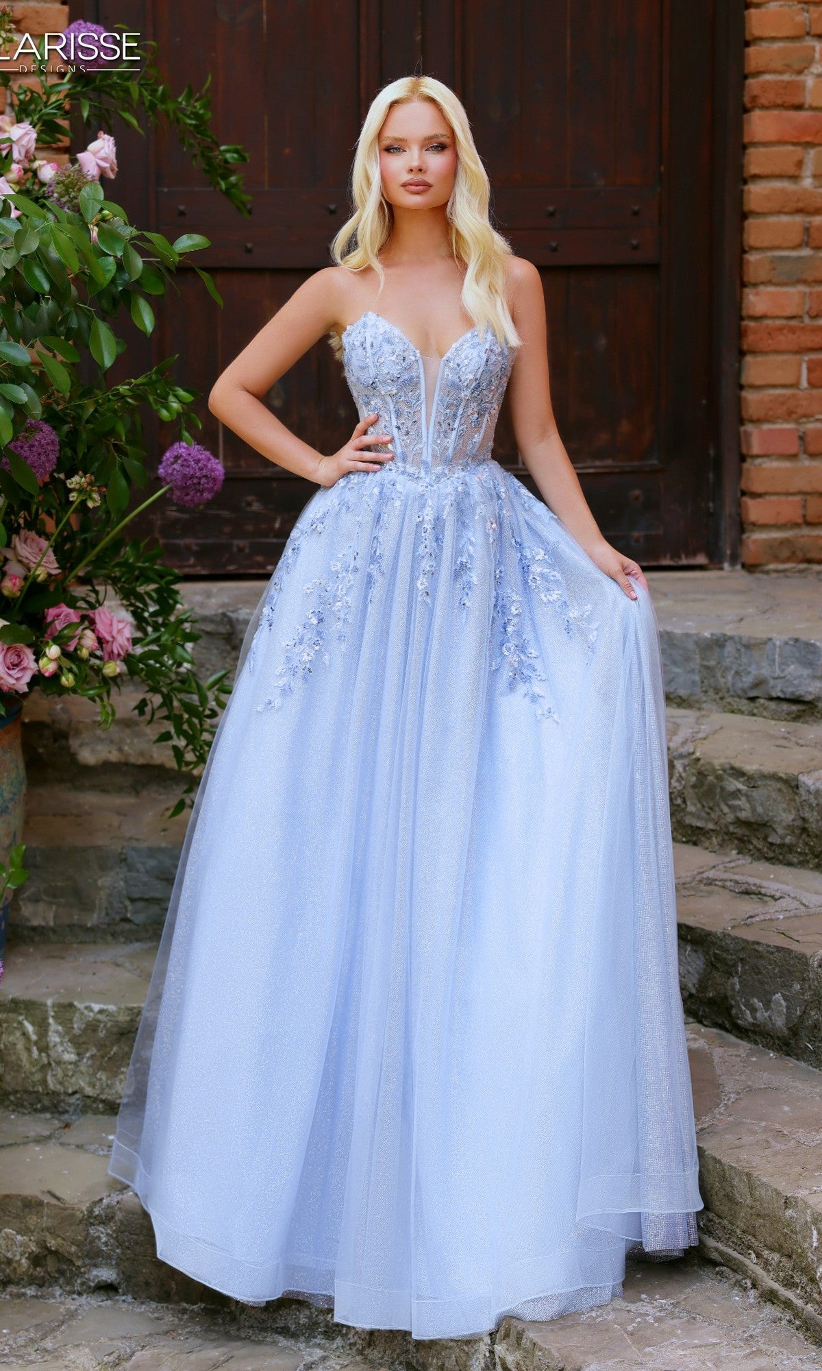 slip prom dress KissProm Blue Spaghetti Straps Sheath Satin Long Dresses With Appliques, Azure / 14 Elevate your prom night with the Ladivine CD340 Long Satin Slit Overskirt Prom Dress Zapakasa Women Royal Blue Prom