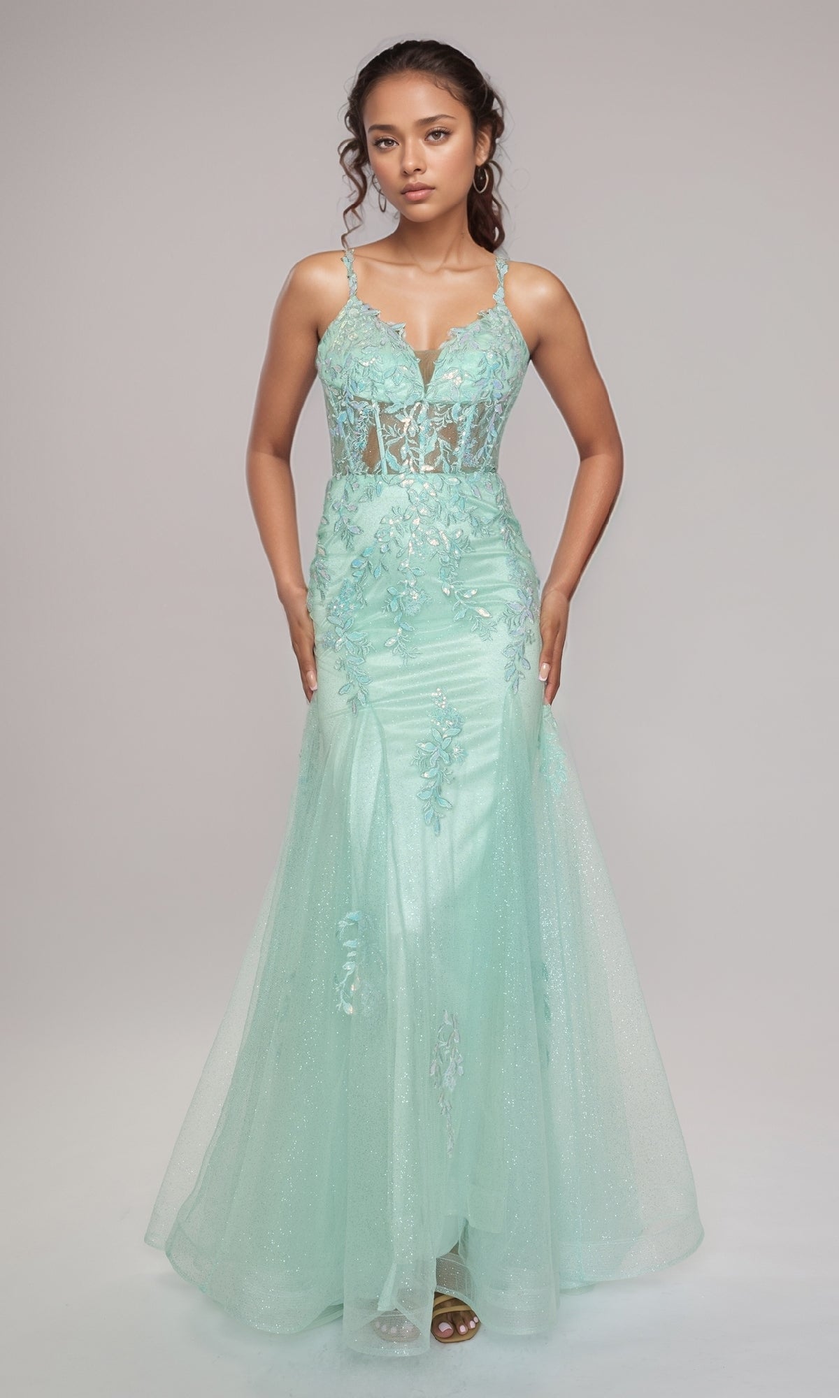 Long Formal Dress: Nina Canacci 6627