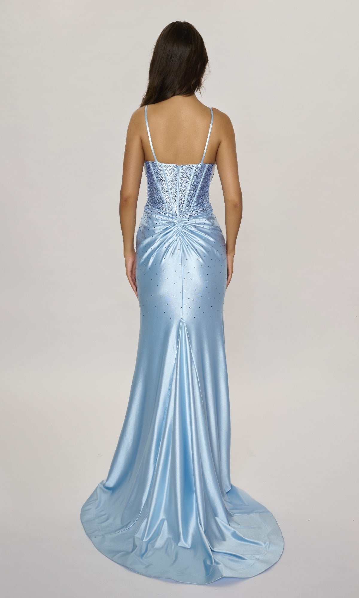 royal blue and lime green bridesmaid dresses Nina Canacci 6687 Long Formal Dress– PromGirl