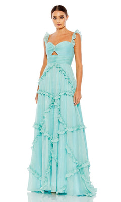 Long Formal Dress 68093 by Mac Duggal Mint / 6