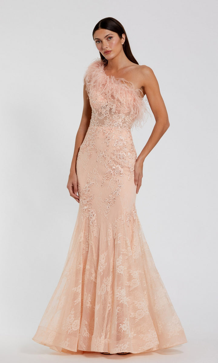 peach evening dress Peach Pink Flower Sweetheart A-line Prom Formal Dress