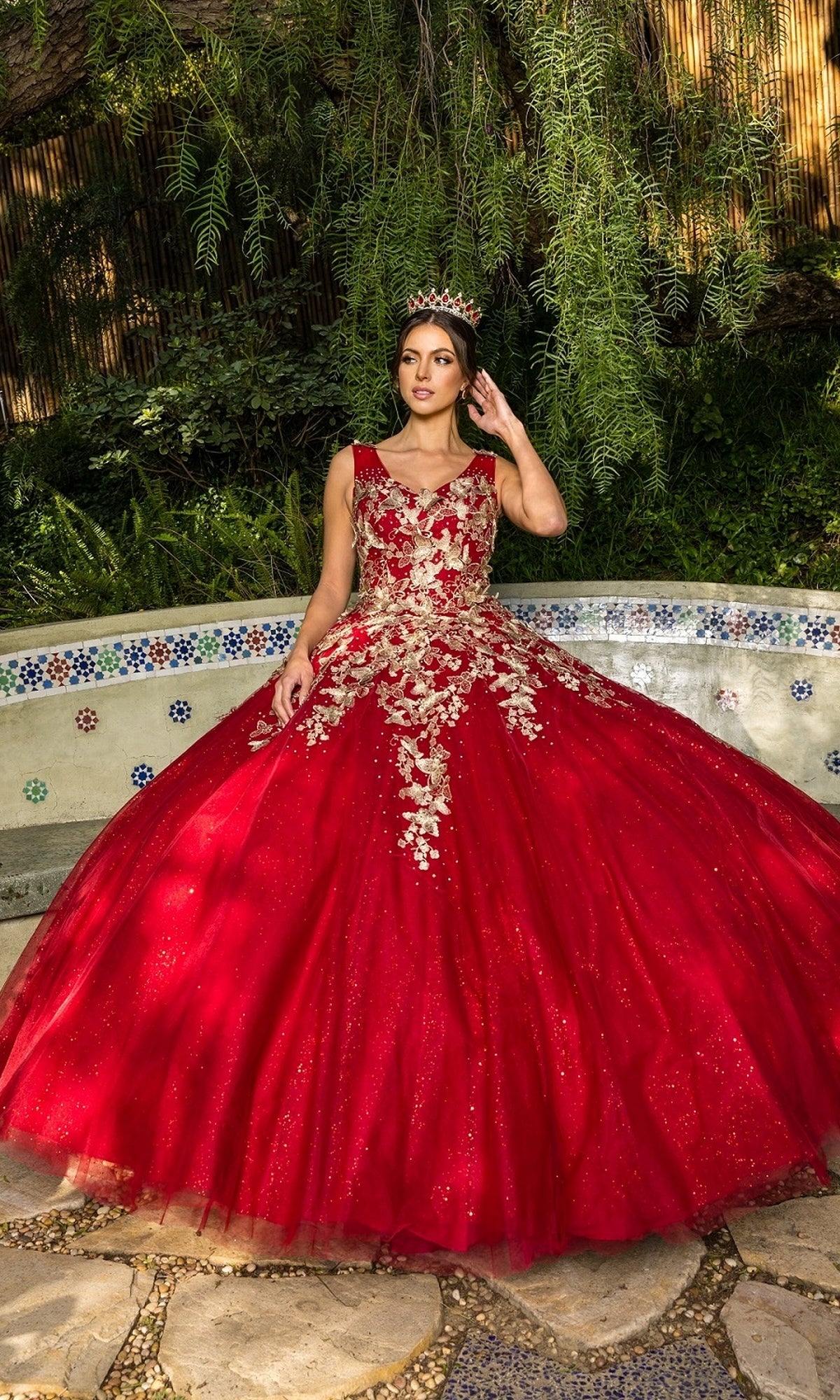 Quinceanera Ball Gown 8046J