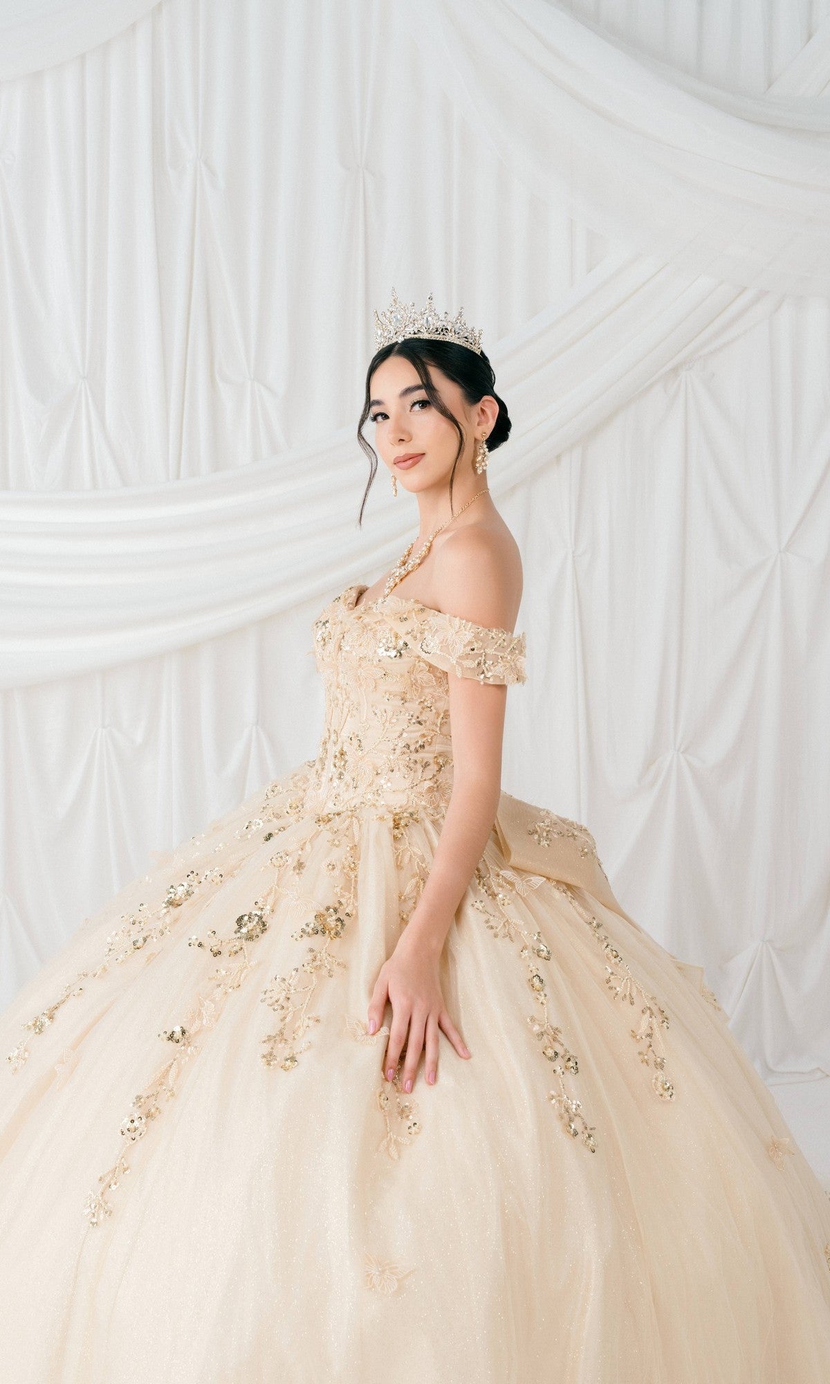 Cinderella Couture 8111J Long Quinceanera Dress– PromGirl