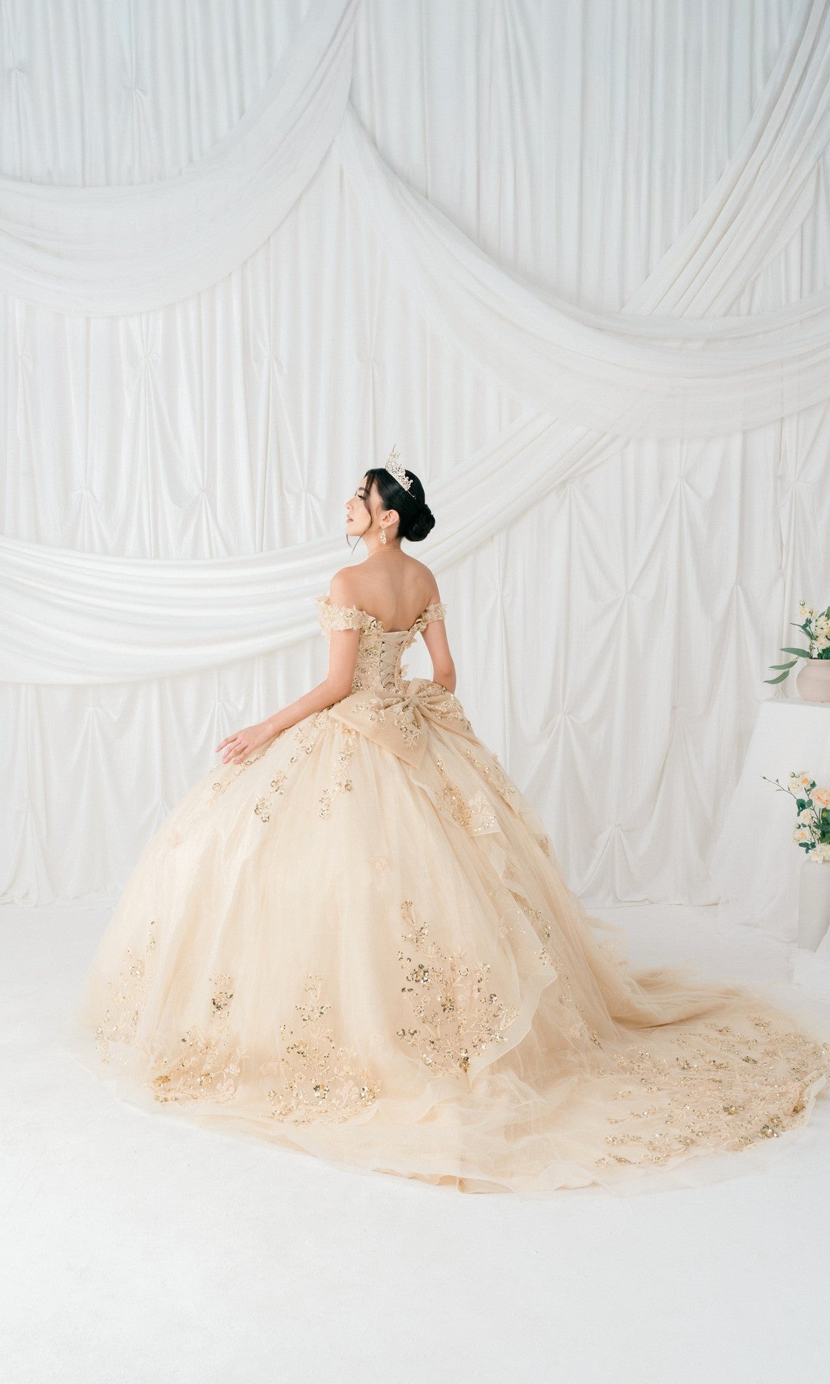 Cinderella Couture 8111J Long Quinceanera Dress Lilac / Small