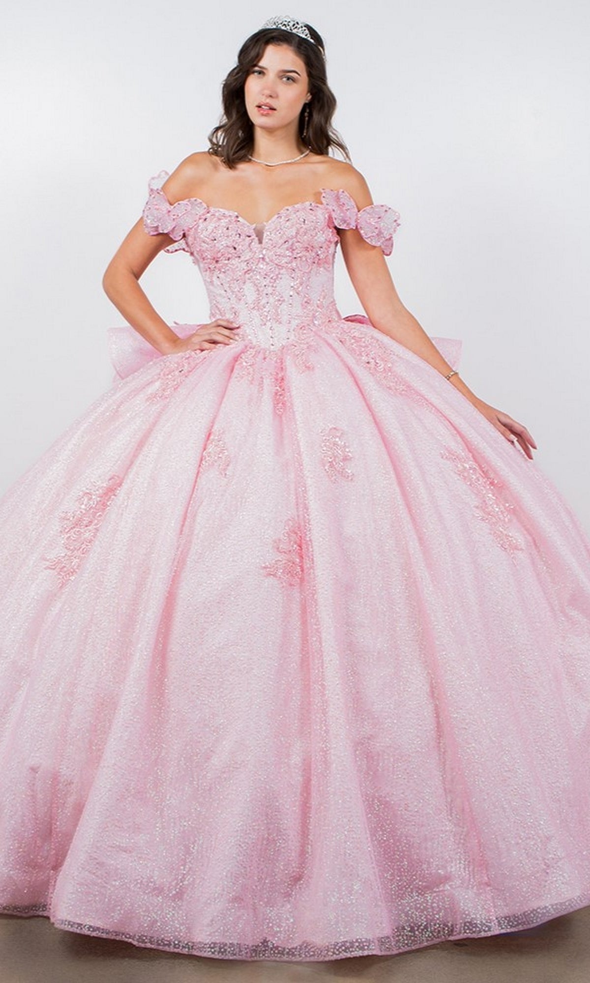 Cinderella Couture 8120J Long Prom Dress