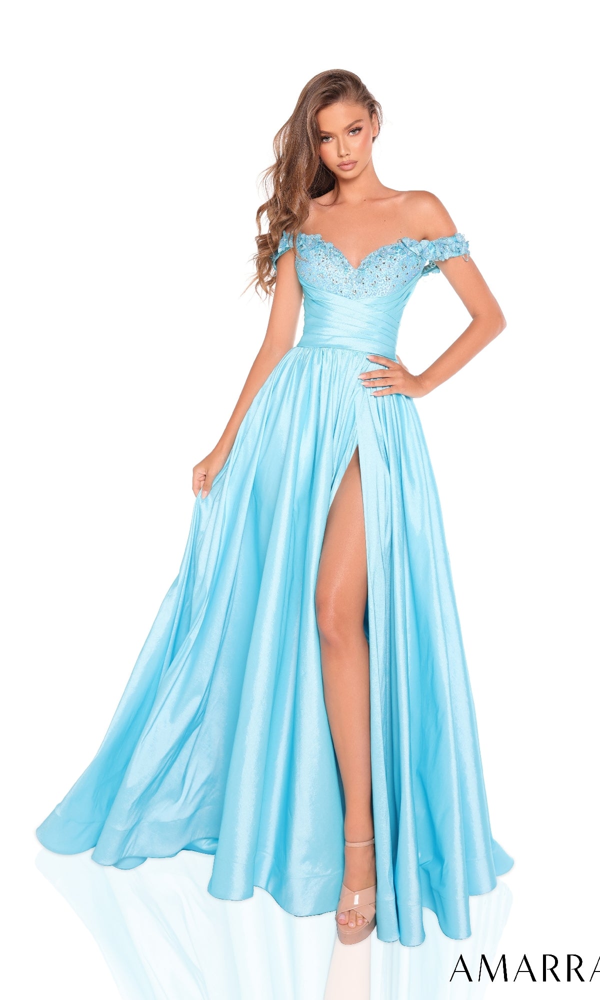 Long Prom Dress: Amarra 88213