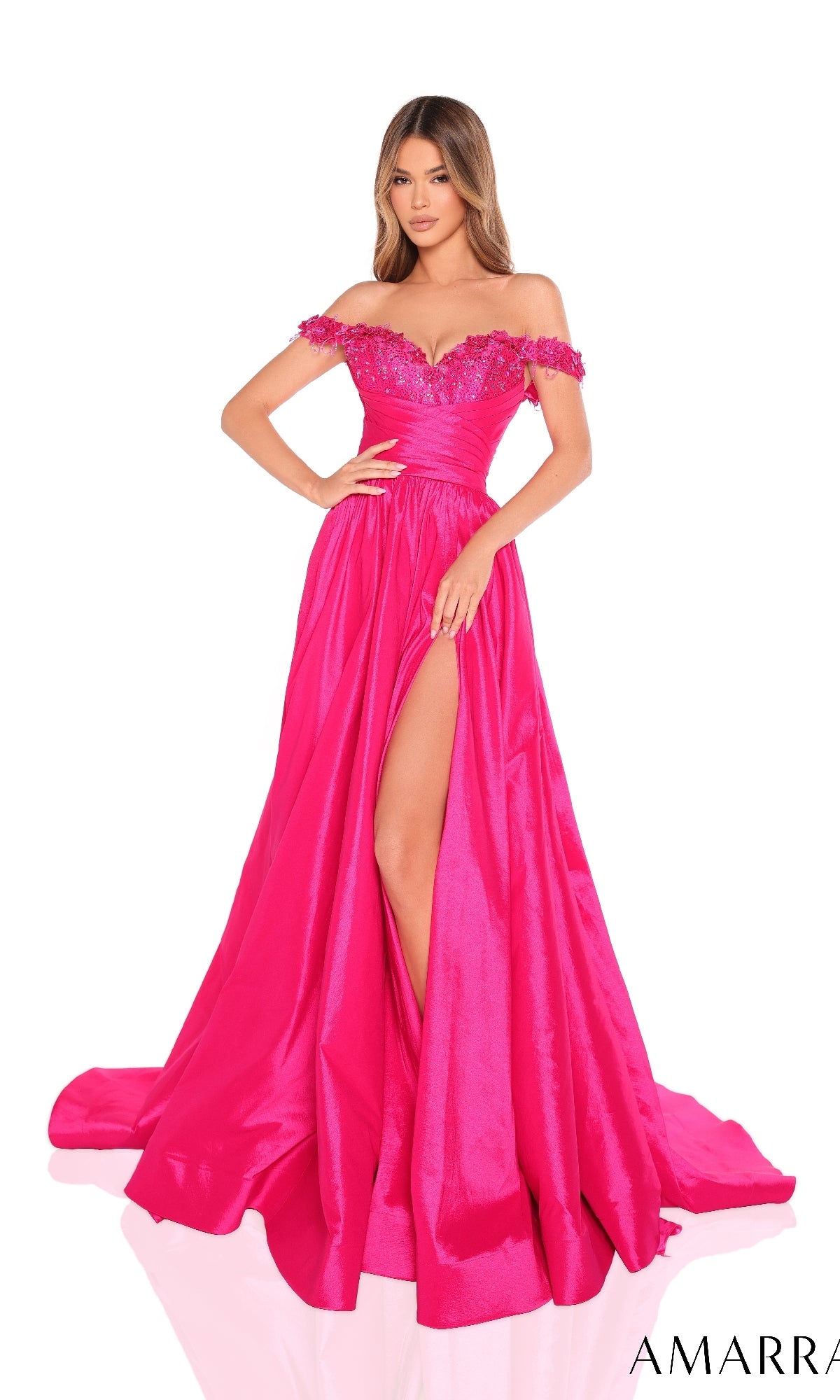 Long Prom Dress: Amarra 88213