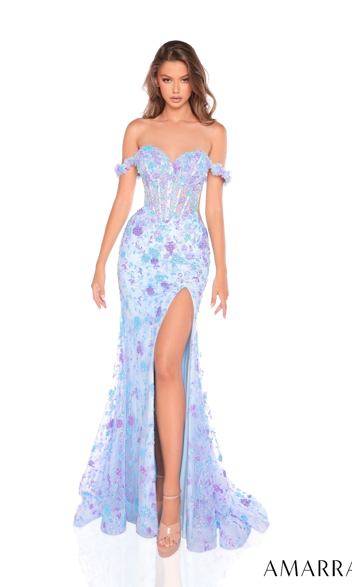 Long Prom Dress: Amarra 88218