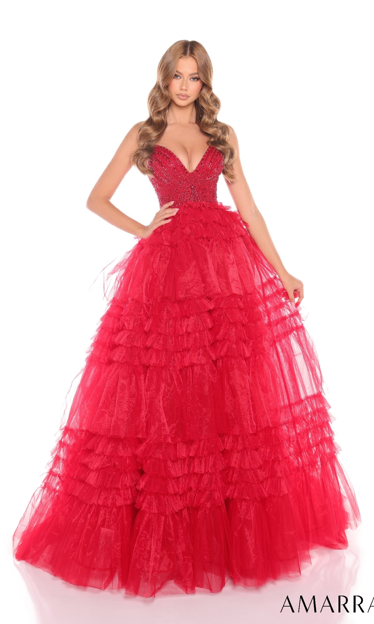 Prom Ball Gown: Amarra 88303