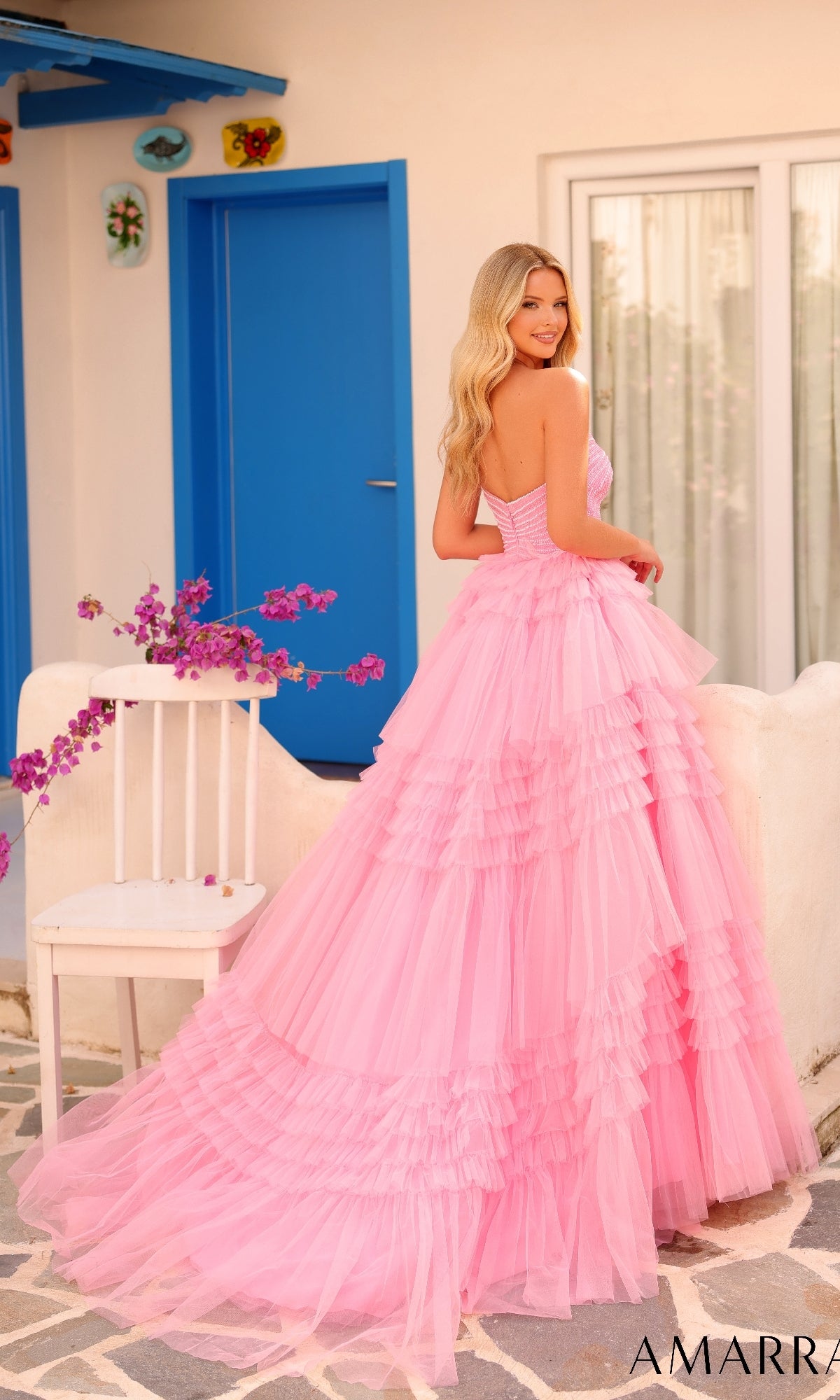 Long Prom Dress: Amarra 88349