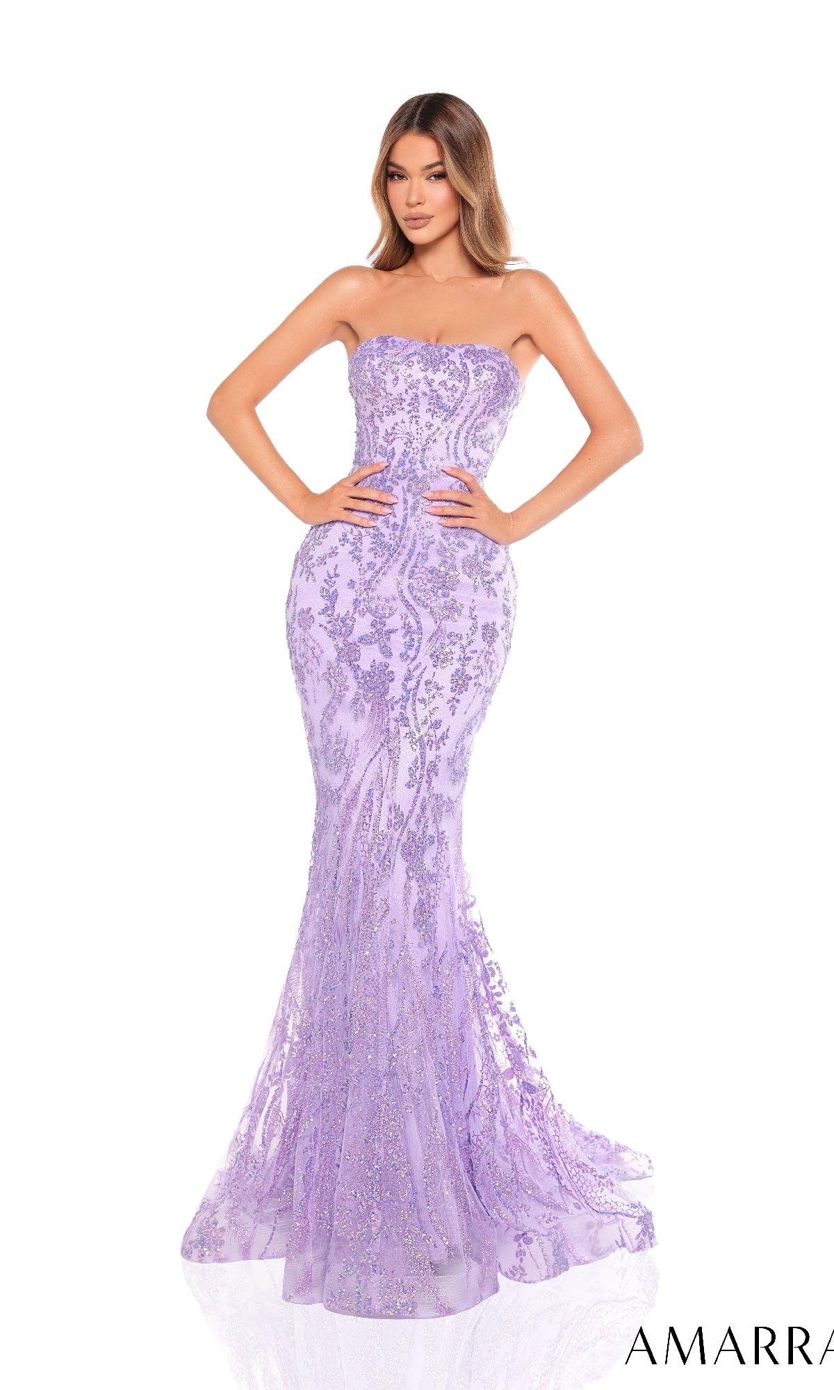 Long Prom Dress: Amarra 88363