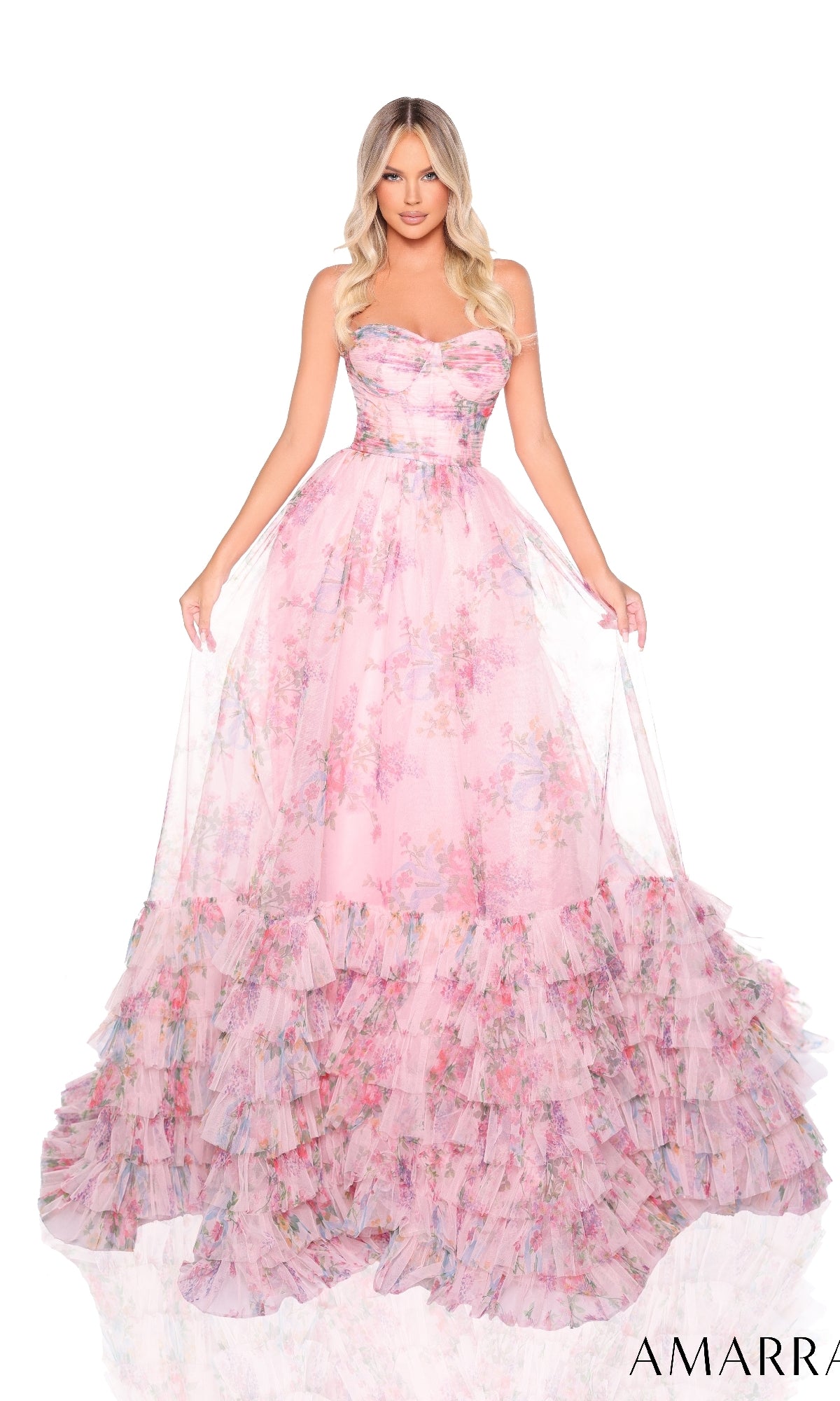 Long Prom Dress: Amarra 88381
