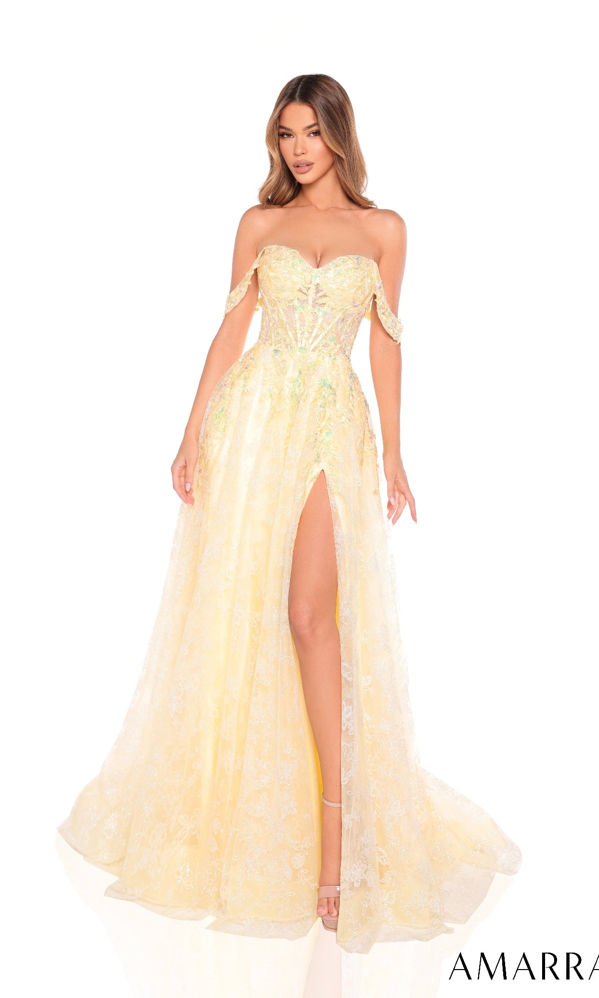 Long Prom Dress: Amarra 88394