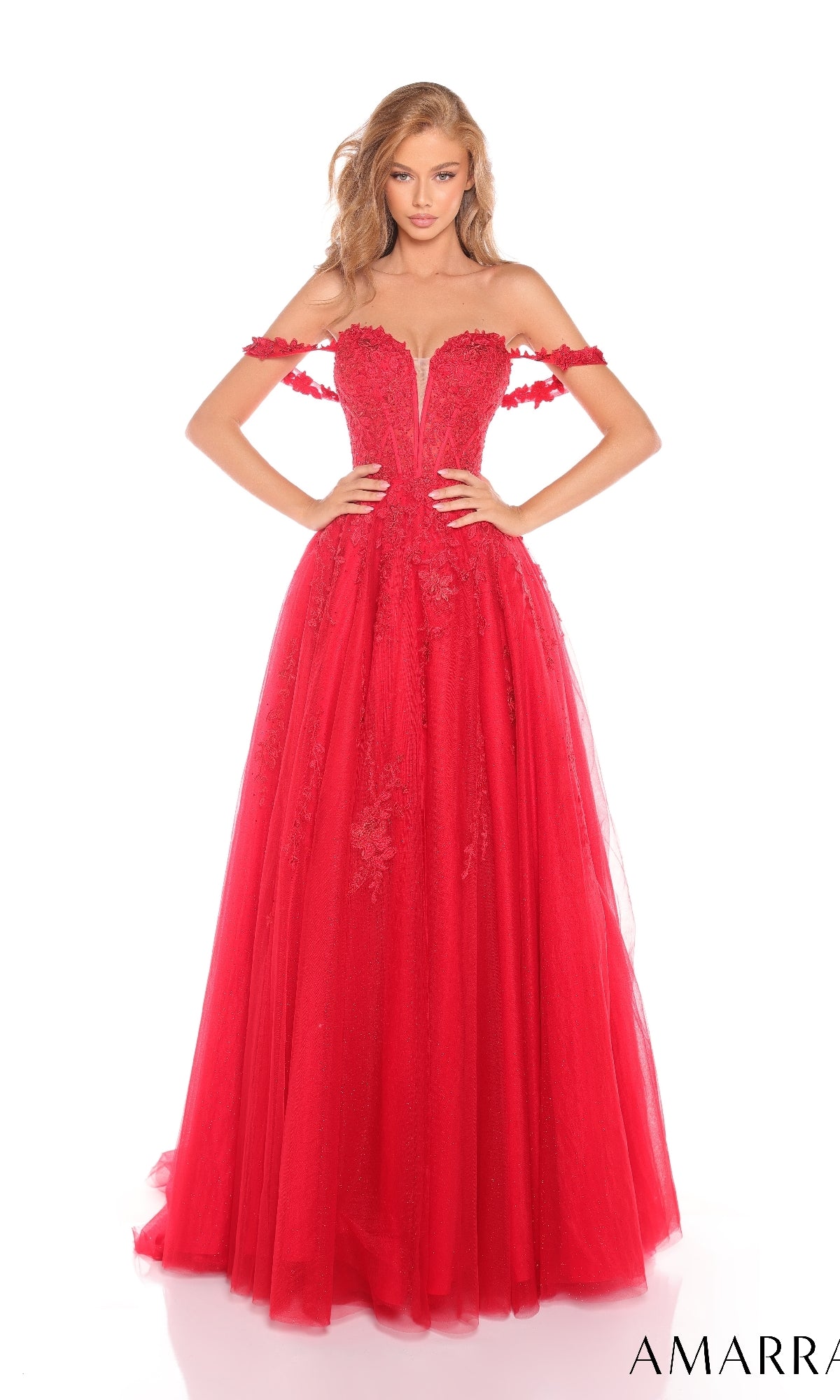 Long Prom Dress: Amarra 88409
