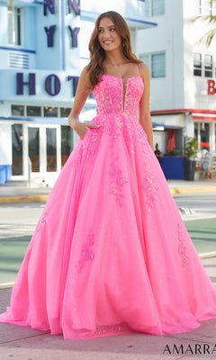 Amarra 88574 Long Prom Dress - PromGirl Amarra 88574 Long Prom Dress - PromGirl