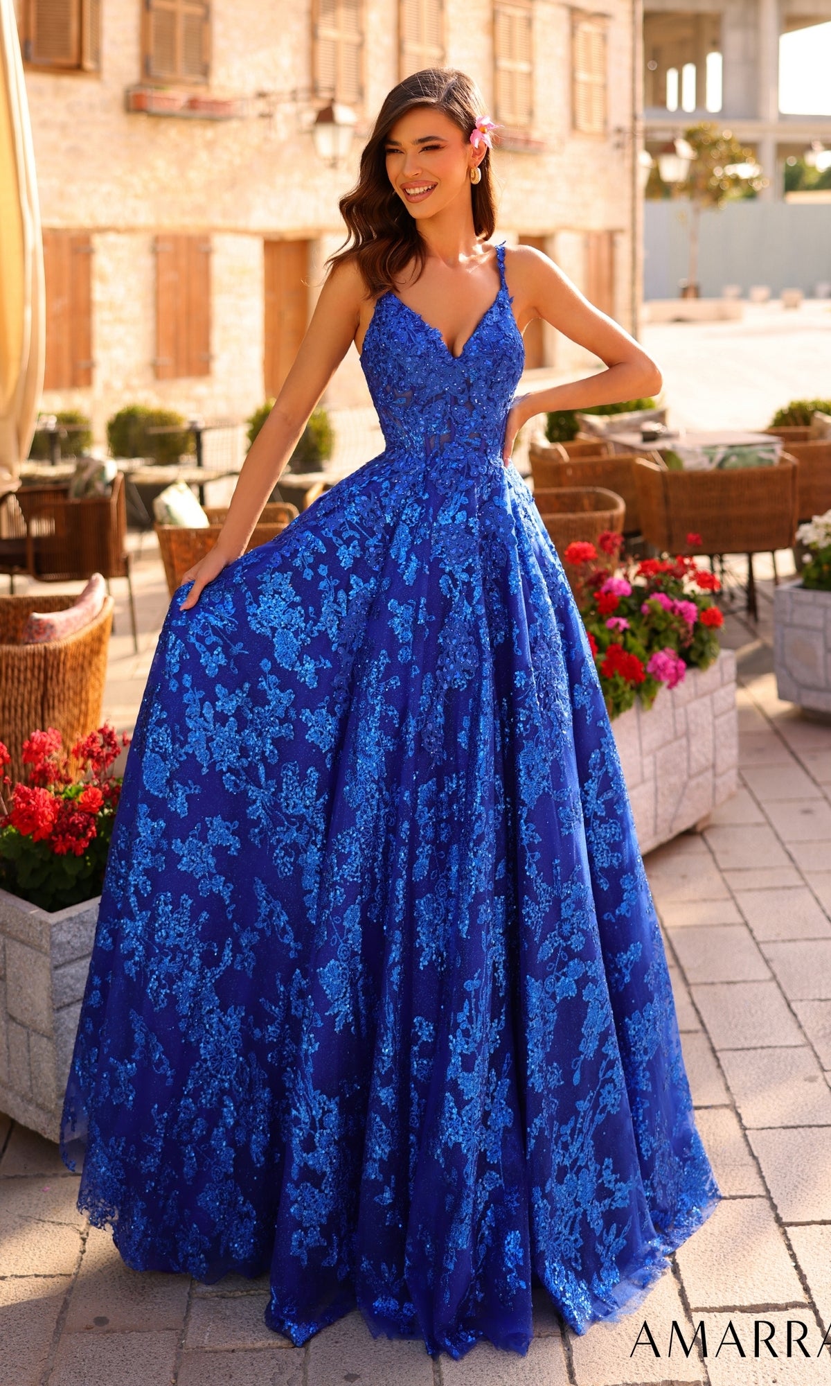Amarra Long Prom Dress 88727