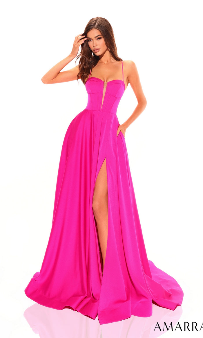 Amarra Long Prom Dress 88801