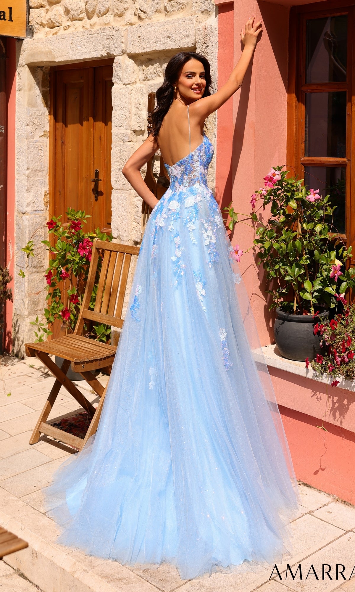 Amarra Long Prom Dress 88816