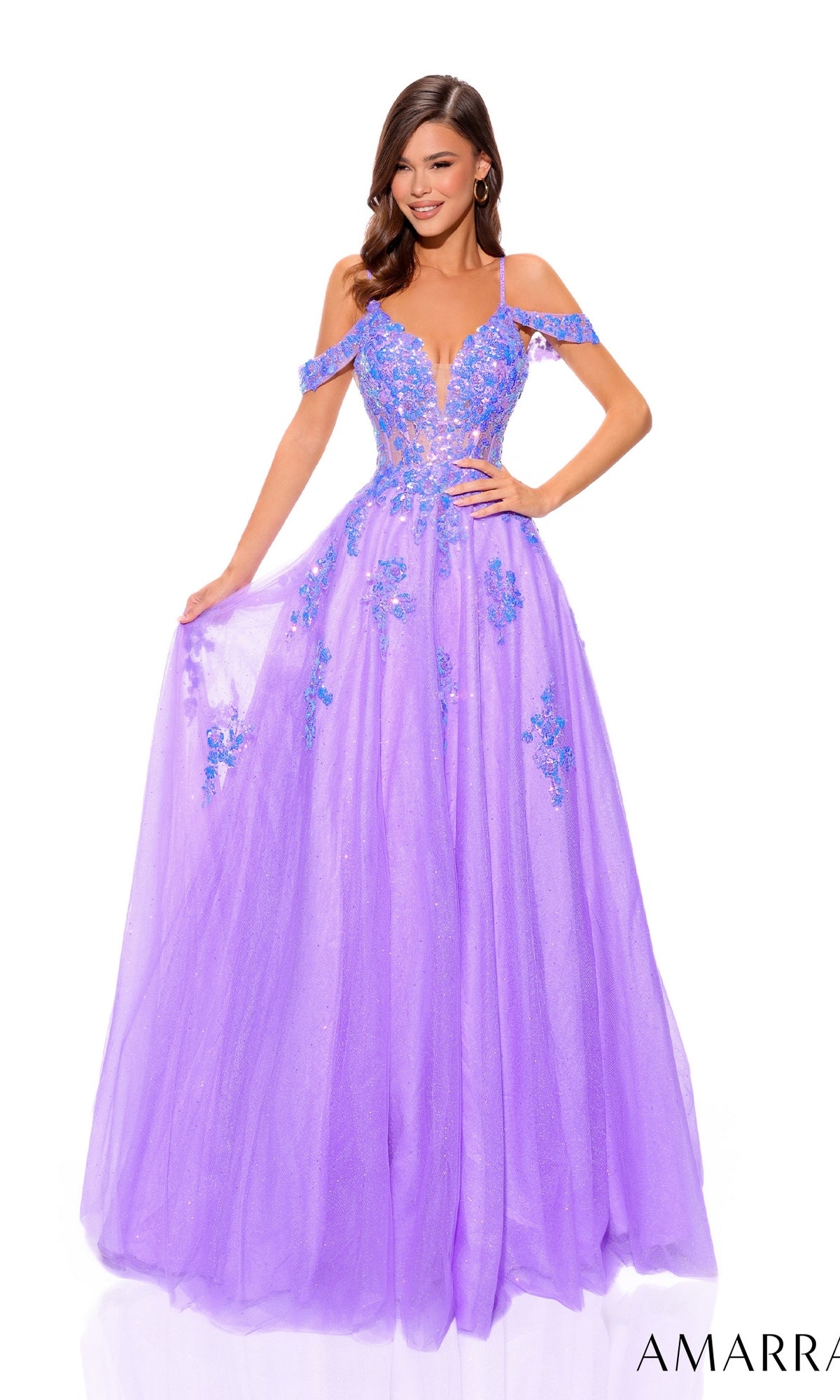 Amarra Long Prom Dress 88875