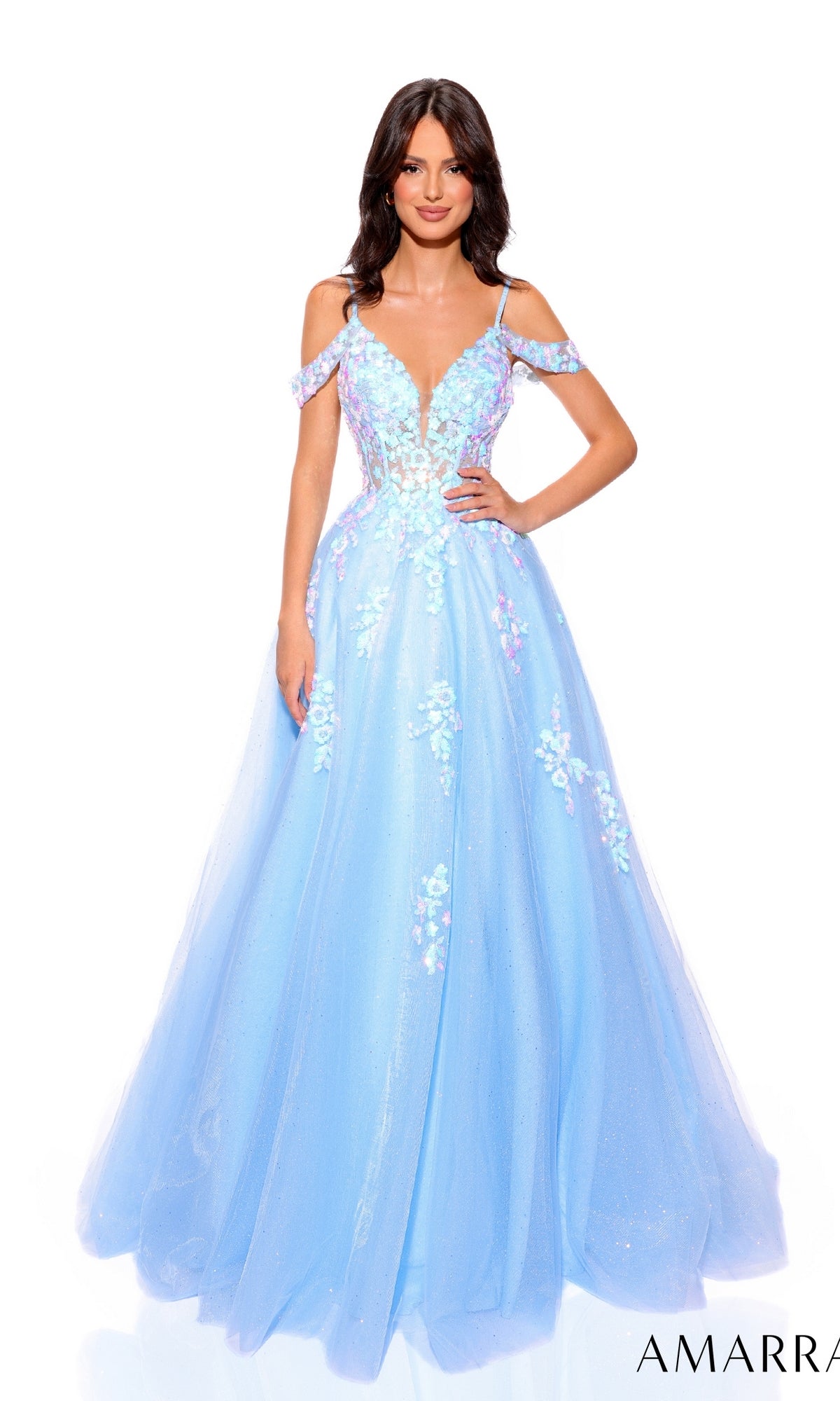 Amarra Long Prom Dress 88875