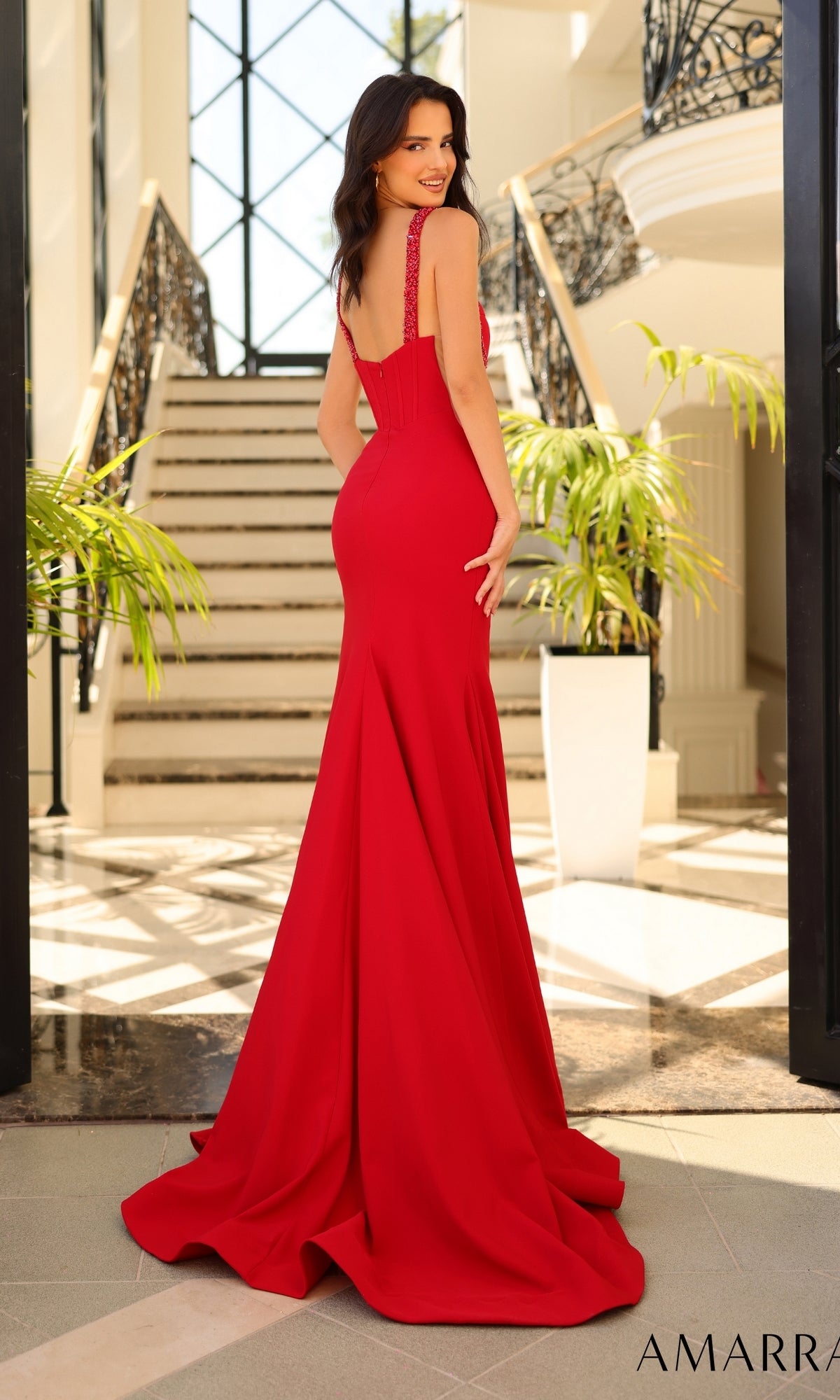 Amarra Long Prom Dress 88879