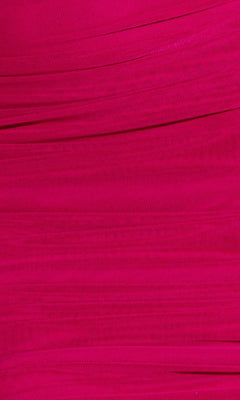 Close-up of textured, bright pink fabric with horizontal pleats, featured on the Sheer-Waist Tight Long Prom Dress: Eureka 9077—perfect for an elegant evening gown or formal event.