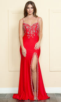 Long Prom Dress 9122 by Poly USA