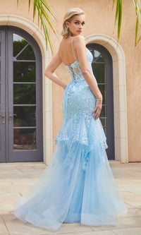 Lace-Corset Long Mermaid Prom Dress 9316
