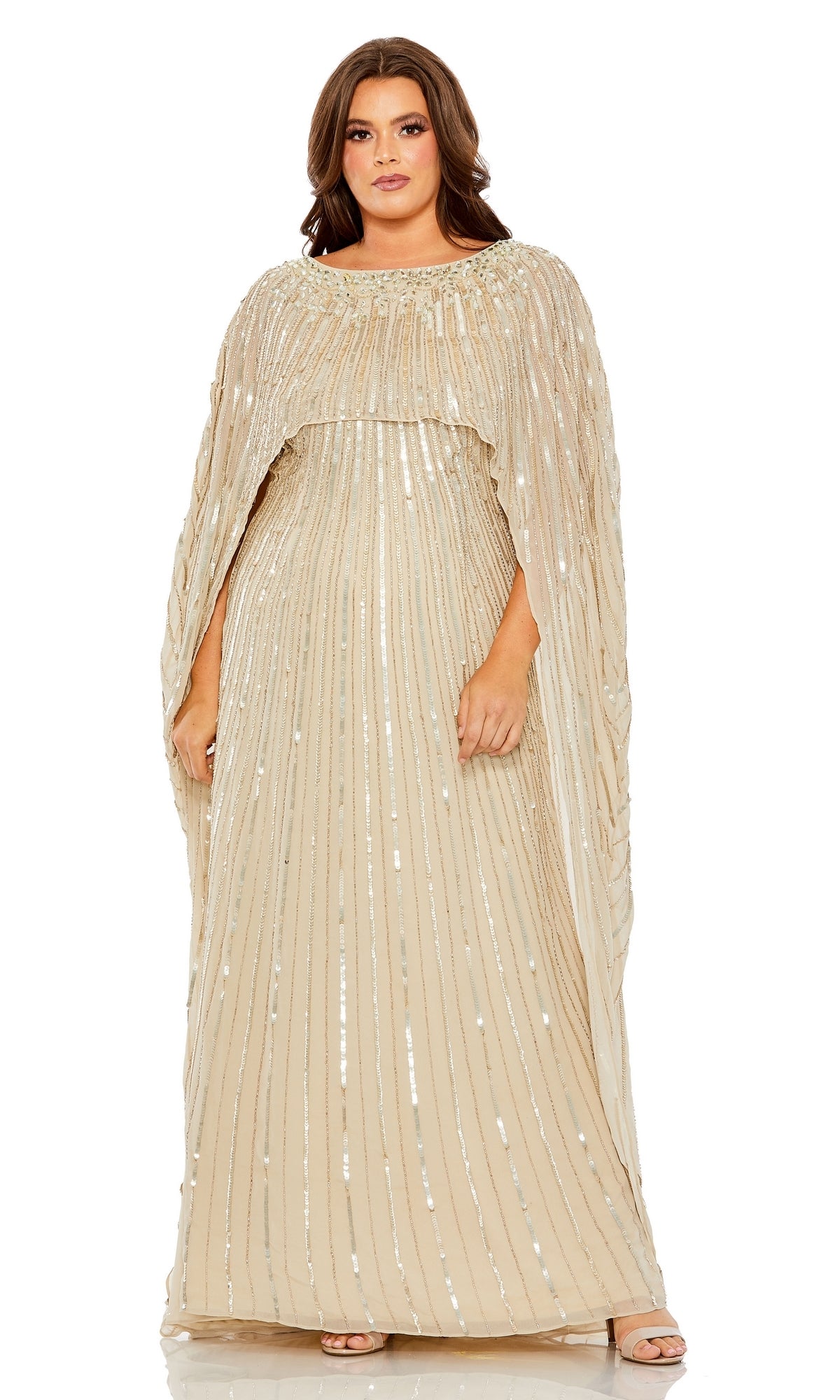 Mac Duggal 93993 Plus Size Formal Dress PromGirl