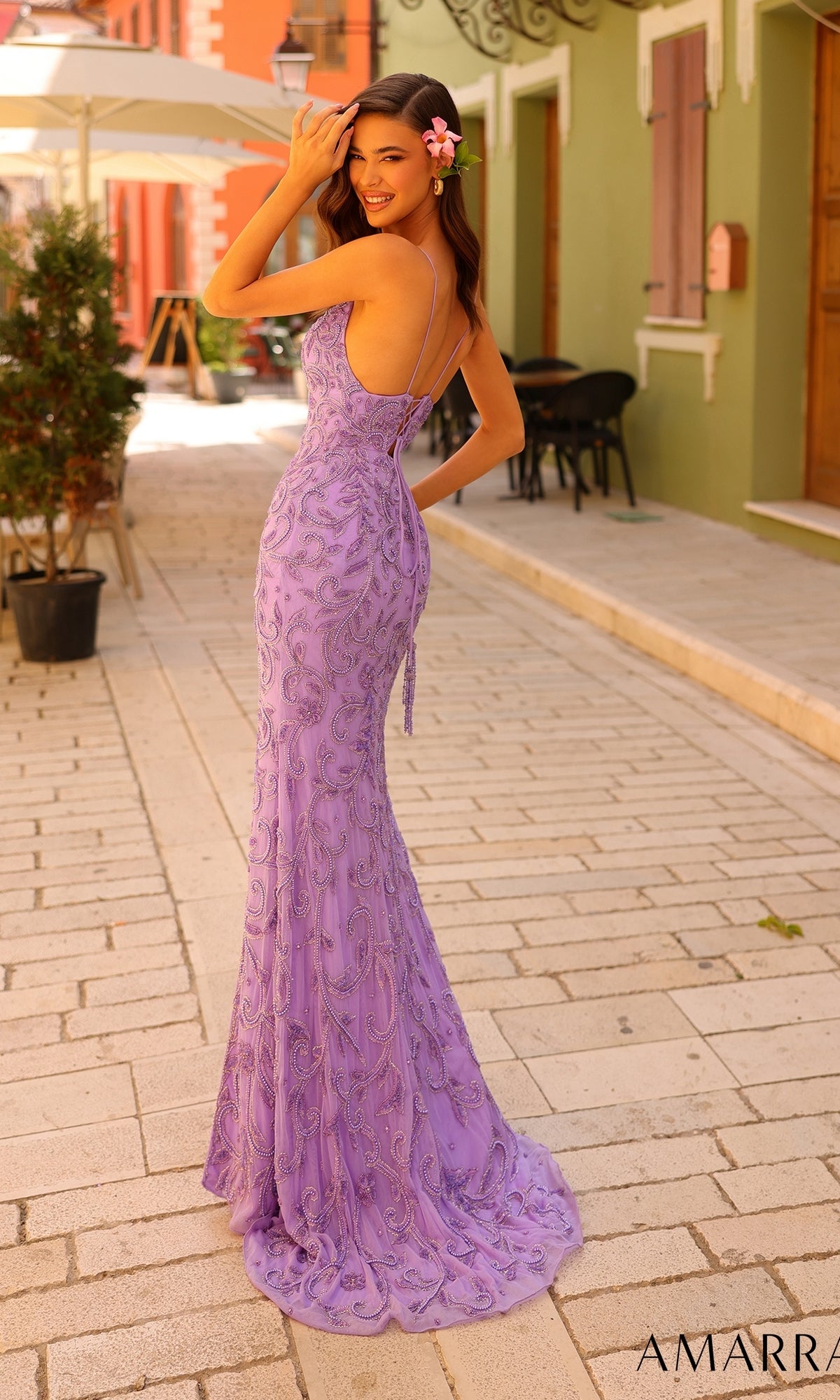 Amarra Long Prom Dress 94007