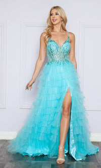 Long Prom Dress 9408 by Poly USA