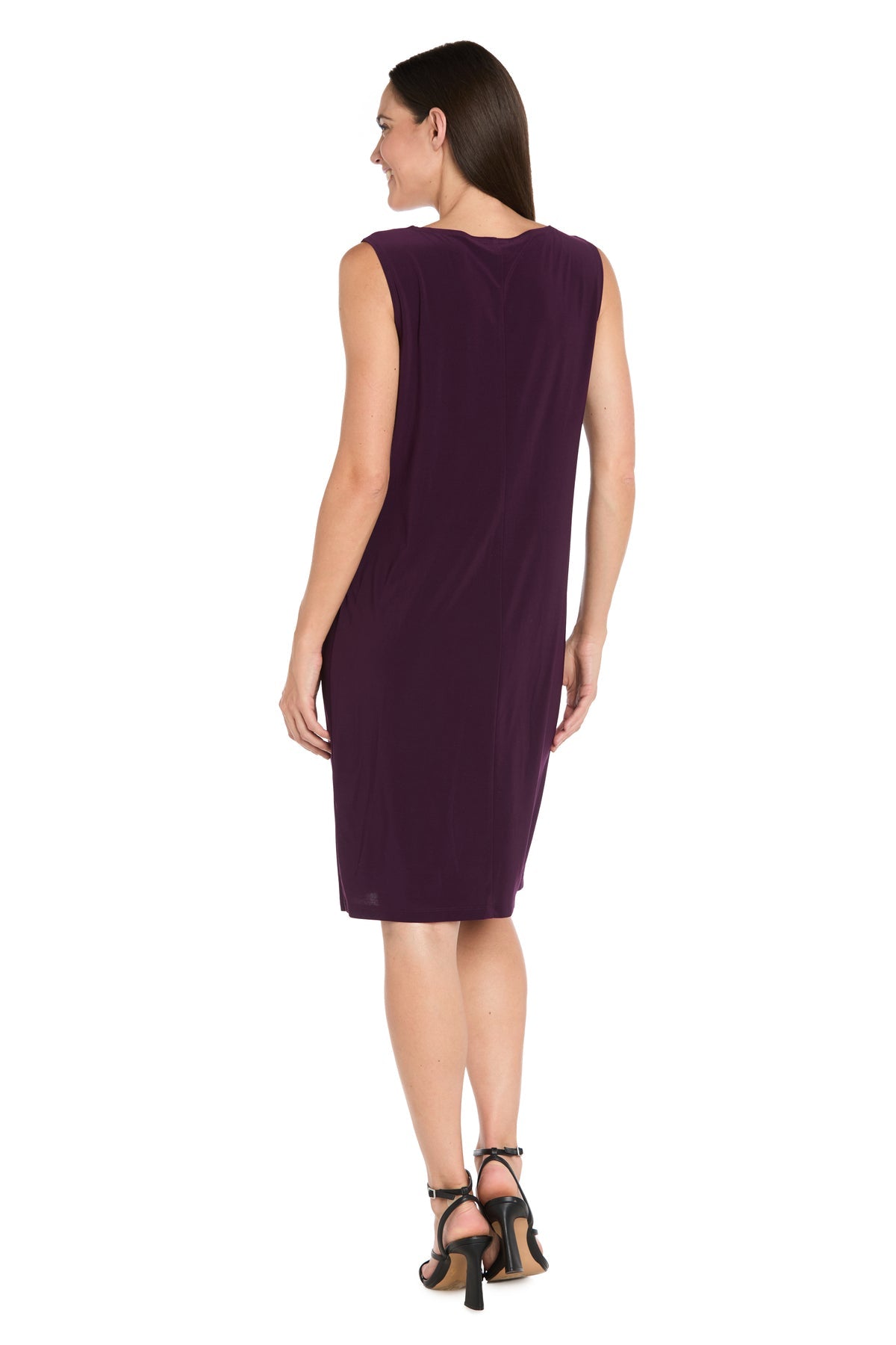 party dresses petites Circular Patterned Jacket Dress Spring/Daytime Fabric Content Jacket Open-Back Mohair-Blend Dress harlem nights outfits Length:Regular 57