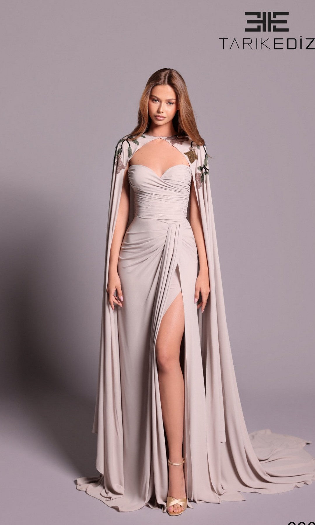 princess polly baby blue dress Women's Mink Strappy Wrinkled Long Dress main image 0
